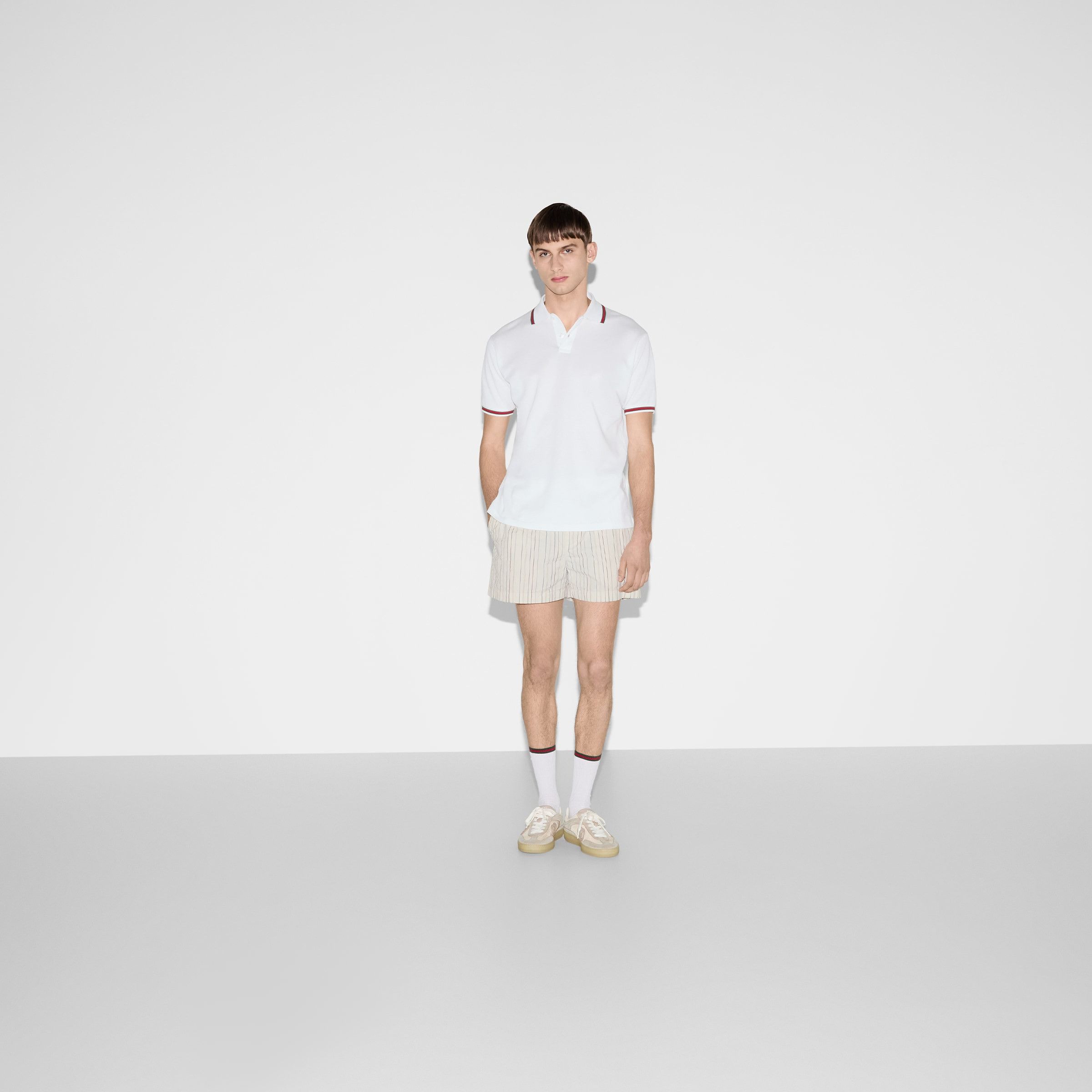Designer Classic Polo Shirt – Timeless Short Sleeve Collared Tee Size US M / EU 48-50 / 2 - 2 Thumbnail