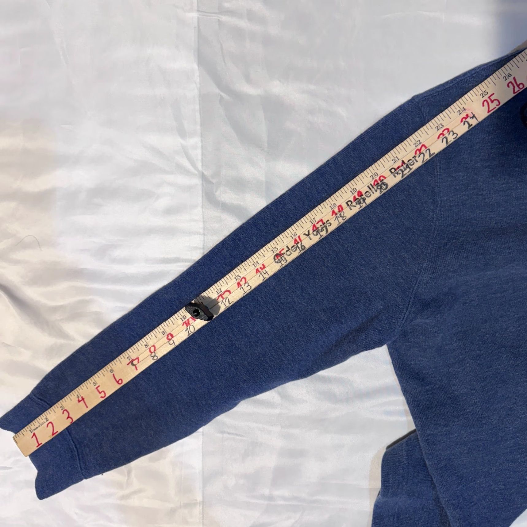 Polo Ralph Lauren Polo Ralph Lauren bLUE Ribbed 1/4 Zip Knit Sweater Mens XL Orange Pony Size US XL / EU 56 / 4 - 7 Thumbnail