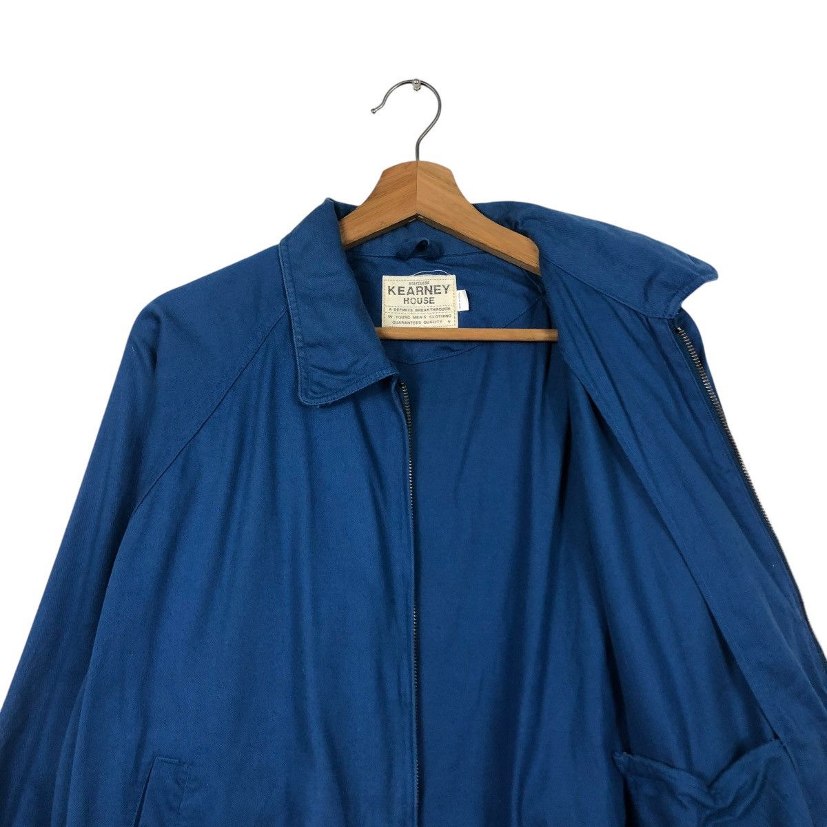 Japanese Brand 🔥VINTAGE BOMBER JACKET BIKER KEARNEY HOUSE ISSEY MIYAKE Size US L / EU 52-54 / 3 - 14 Thumbnail