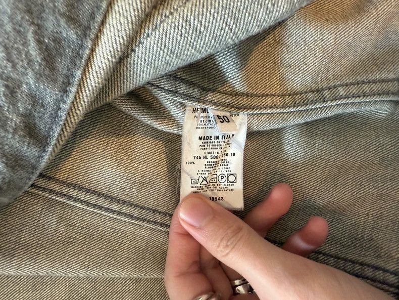 Helmut Lang helmut lang 98 aw Denim Jacket 2502-Nextarrow Size US M / EU 48-50 / 2 - 3 Thumbnail