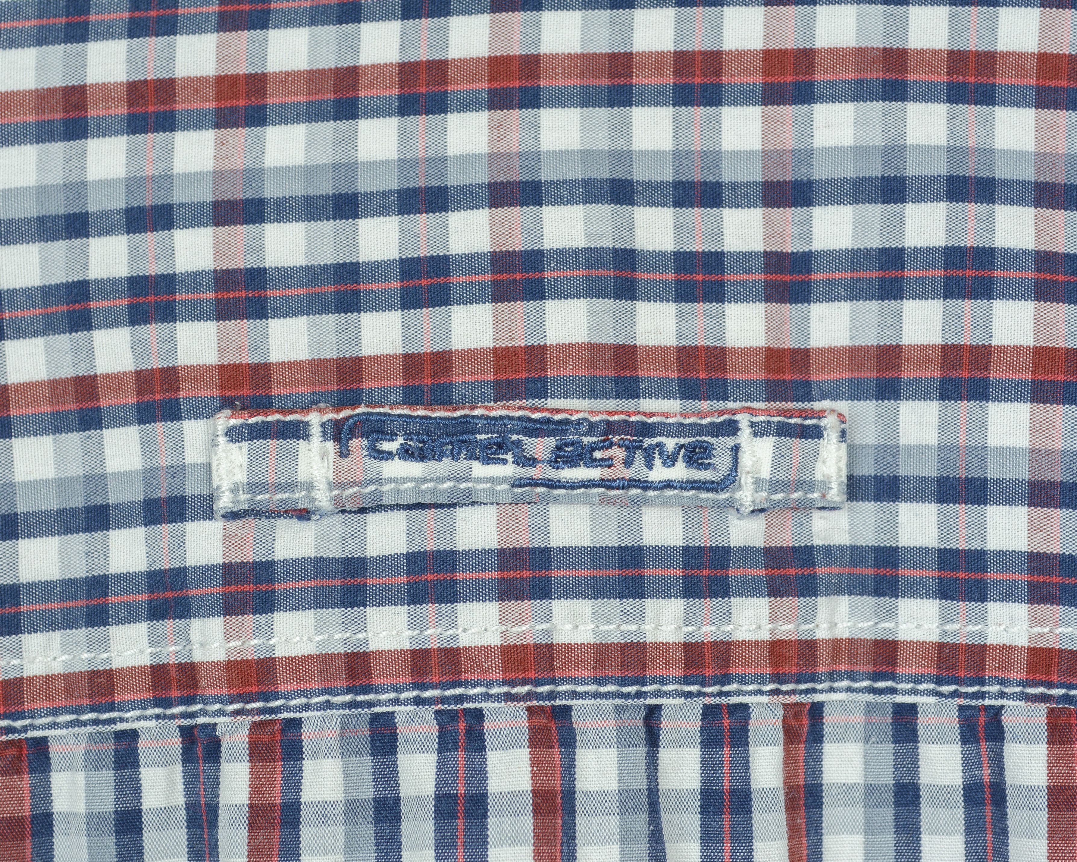 Camel × camel active Button Up Shirt Long Sleeve Check Plaid Casual Cotton Top Size US M / EU 48-50 / 2 - 6 Thumbnail