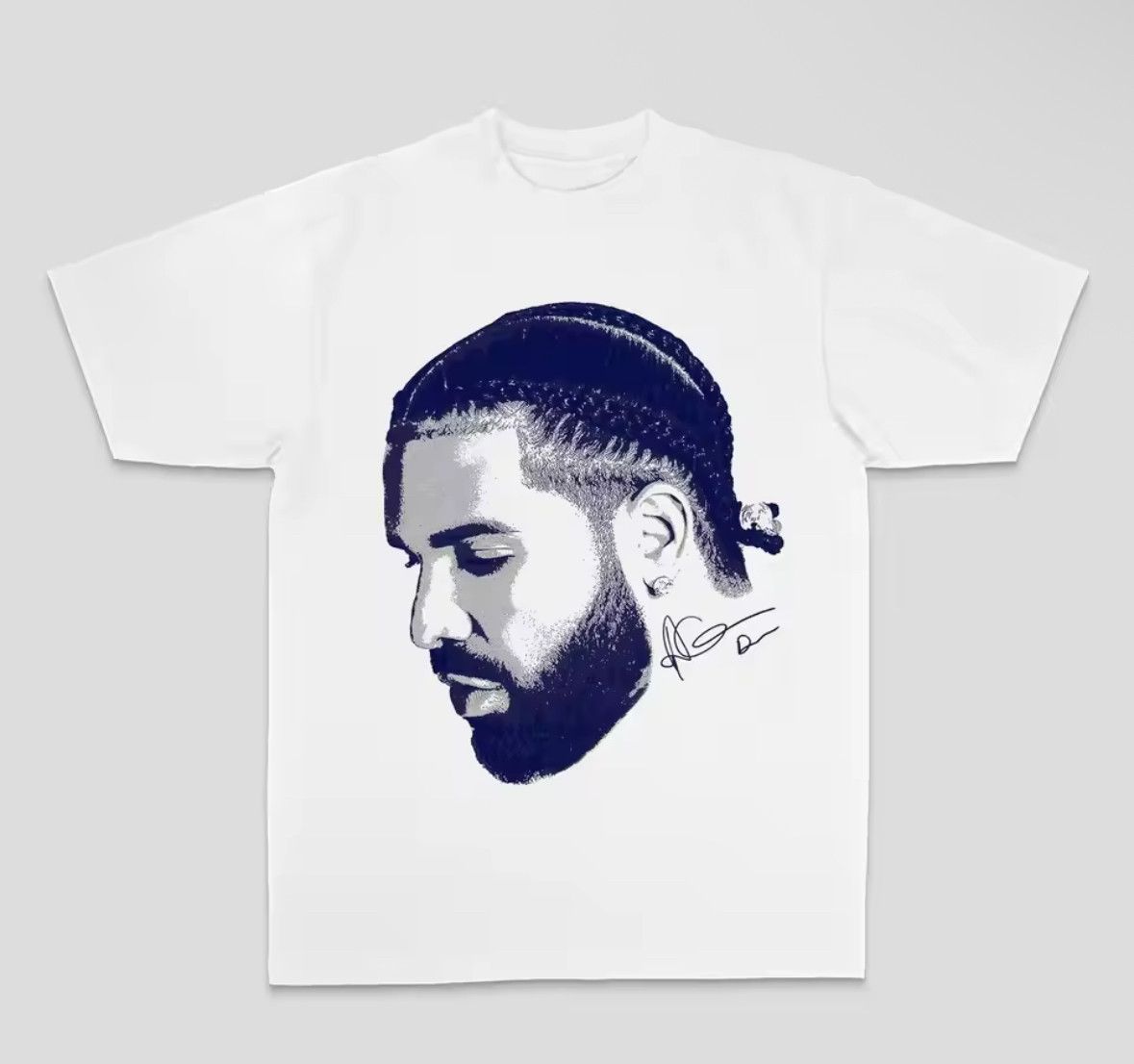 Japanese Brand Vintage Superstar Rapper Drake Idol Graphic White T-Shirt Size US XL / EU 56 / 4 - 1 Thumbnail