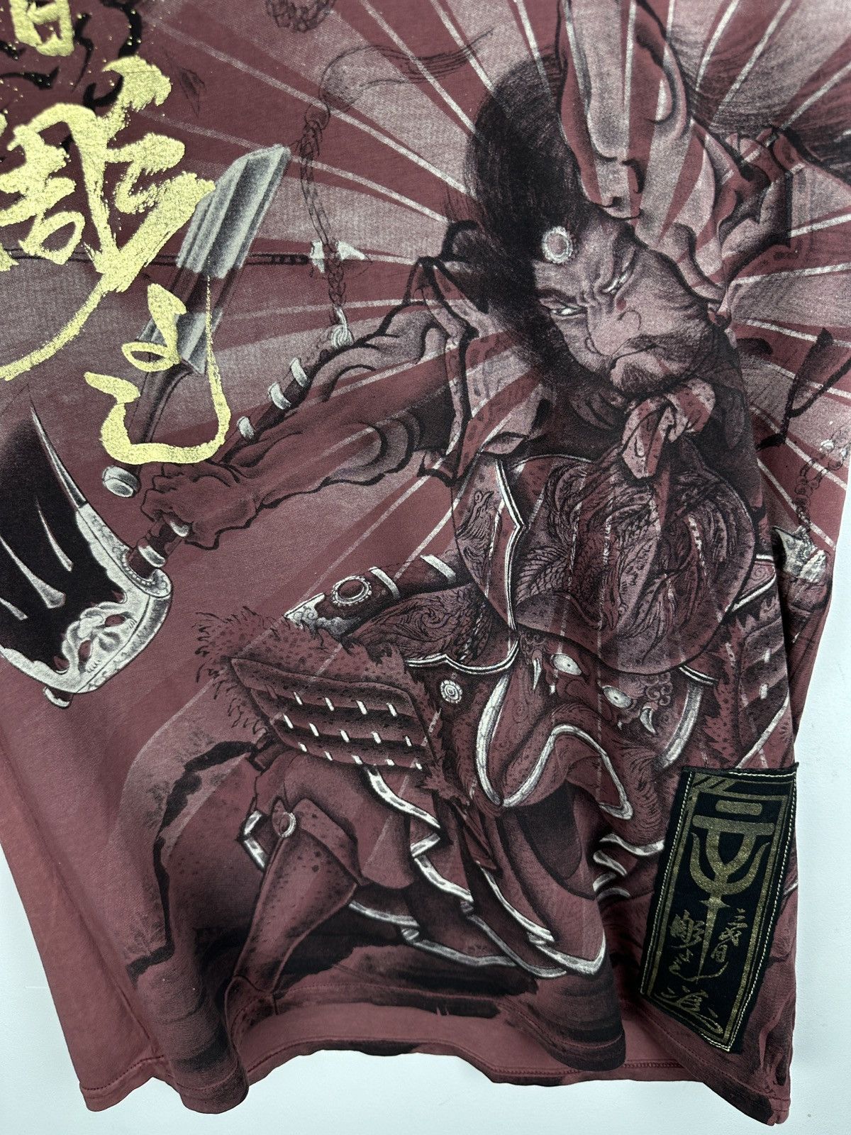 Affliction Y2K Affliction Japanese Demon Samurai T Shirt Tee Tapout Size US M / EU 48-50 / 2 - 7 Thumbnail