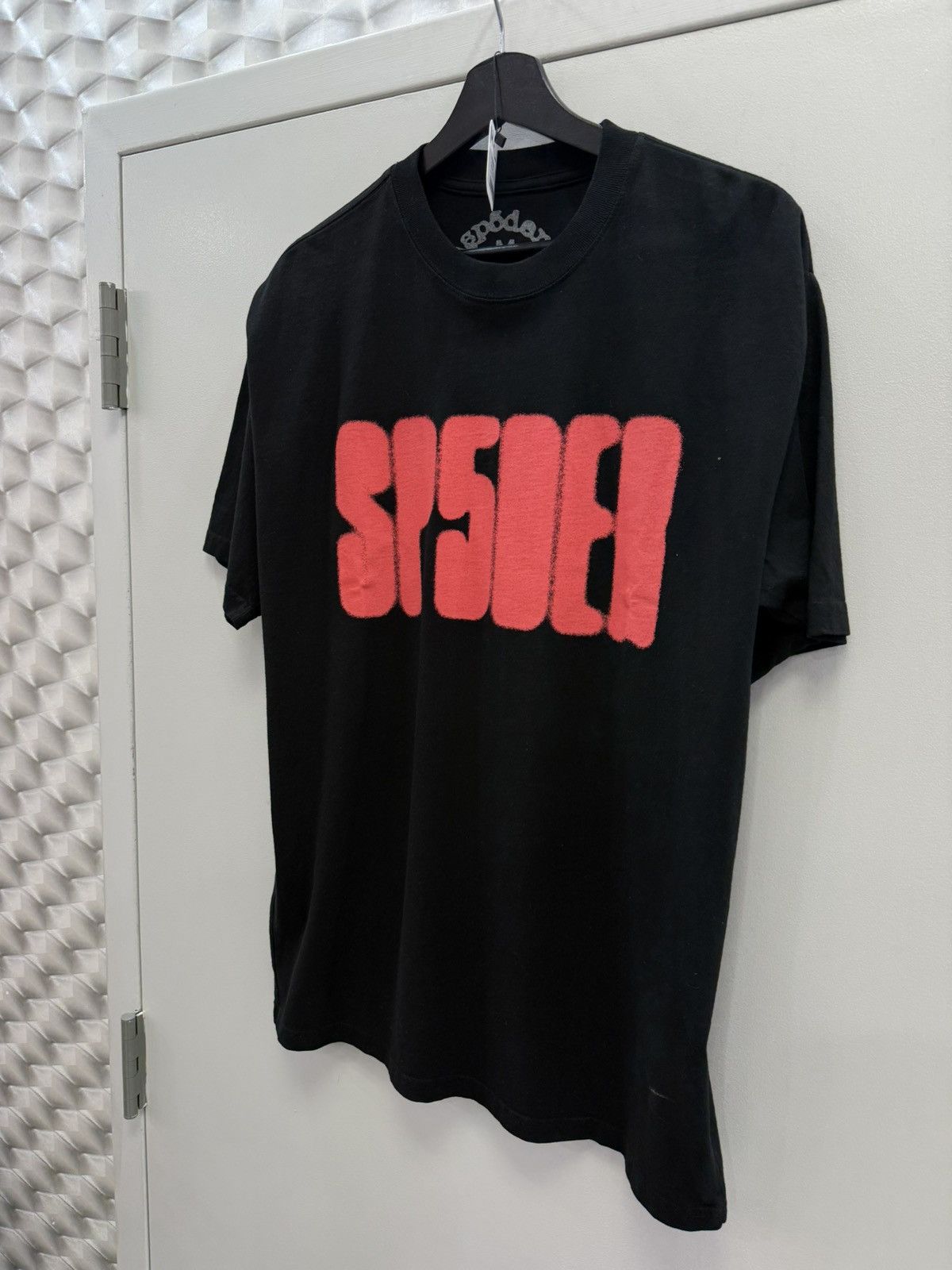 Sp5der Sp5der Black/Red Logo Shirt Size US M / EU 48-50 / 2 - 3 Thumbnail