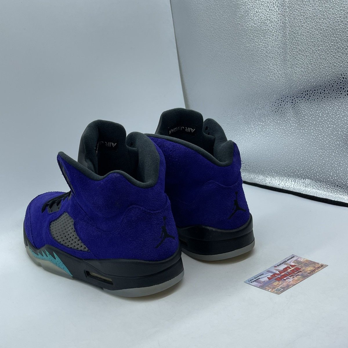 Jordan Brand Air Jordan 5 alternate grape Size US 12 / EU 45 - 4 Thumbnail