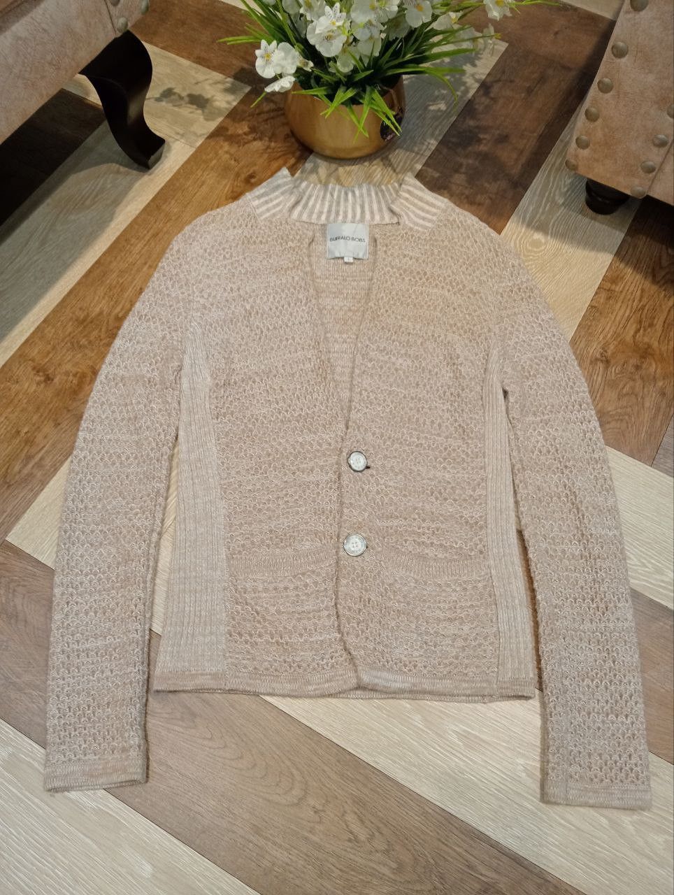BUFFALO BOBS BUFFALO BOBS JAPAN NEW GENTLEMAN KNITTED JACKET Size US S / EU 44-46 / 1 - 2 Thumbnail