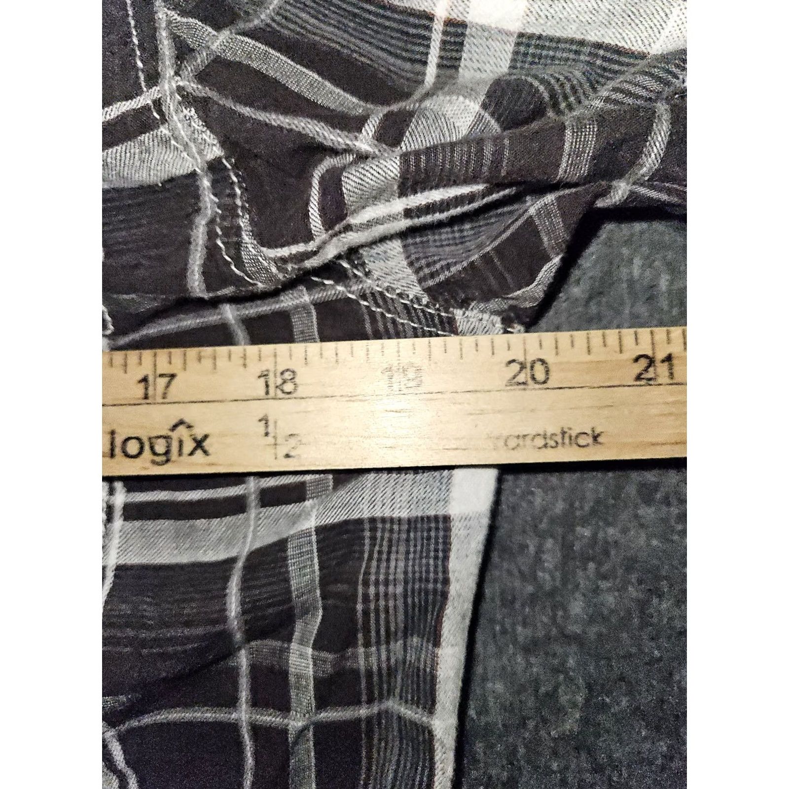 BKE BKE Shirt Mens Medium Brown White Plaid Long Sleeve Pearl Snap Western Top Size US M / EU 48-50 / 2 - 7 Thumbnail