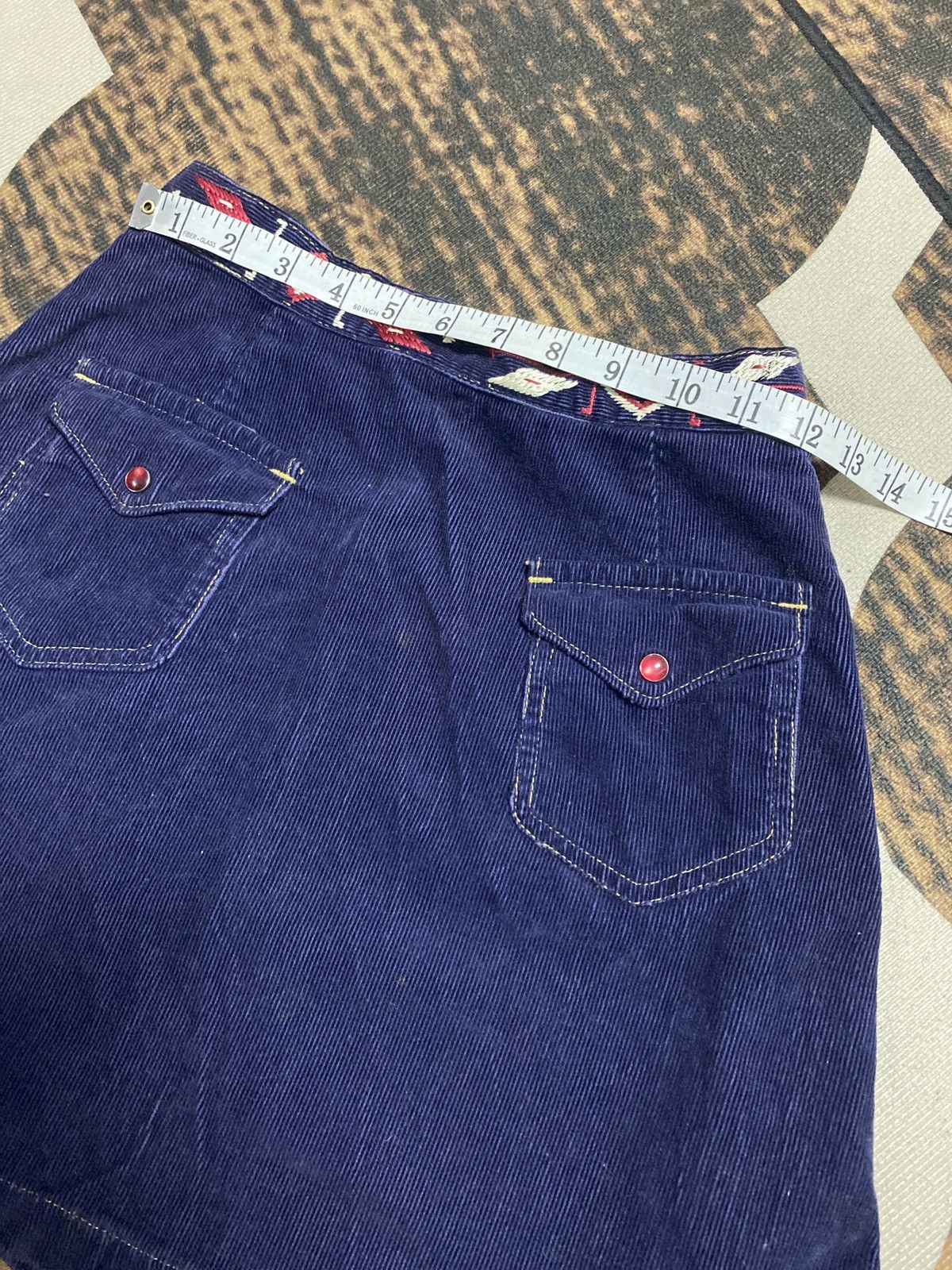 Hysteric Glamour Vintage Hysteric Glamour Corduroy mini skirt Size 24" / US 00 / IT 34 - 12 Thumbnail