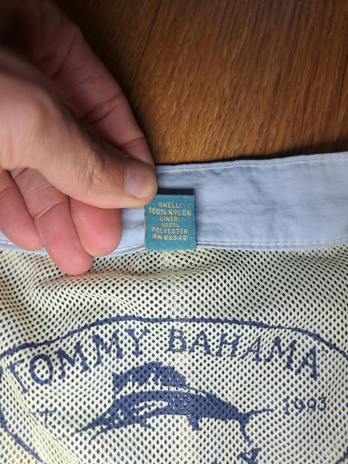 Tommy Bahama Tommy Bahama Relax Swim Trunks Mens XL Blue Nylon Hawaiian Size US 36 / EU 52 - 4 Thumbnail