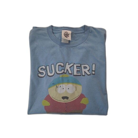 Other Vtg Southpark Cartman Sucker Comedy Central t-shirt Y2k Size US XL / EU 56 / 4 - 1 Thumbnail