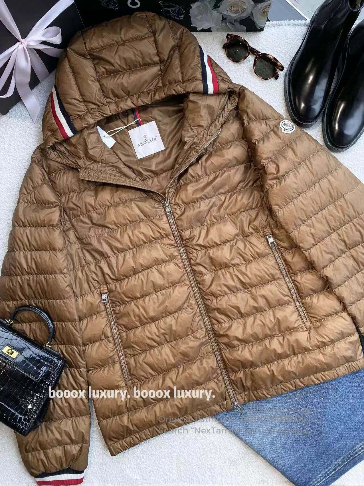 Moncler Moncler Bulgarie puffer hooded fur jacket | Grailed