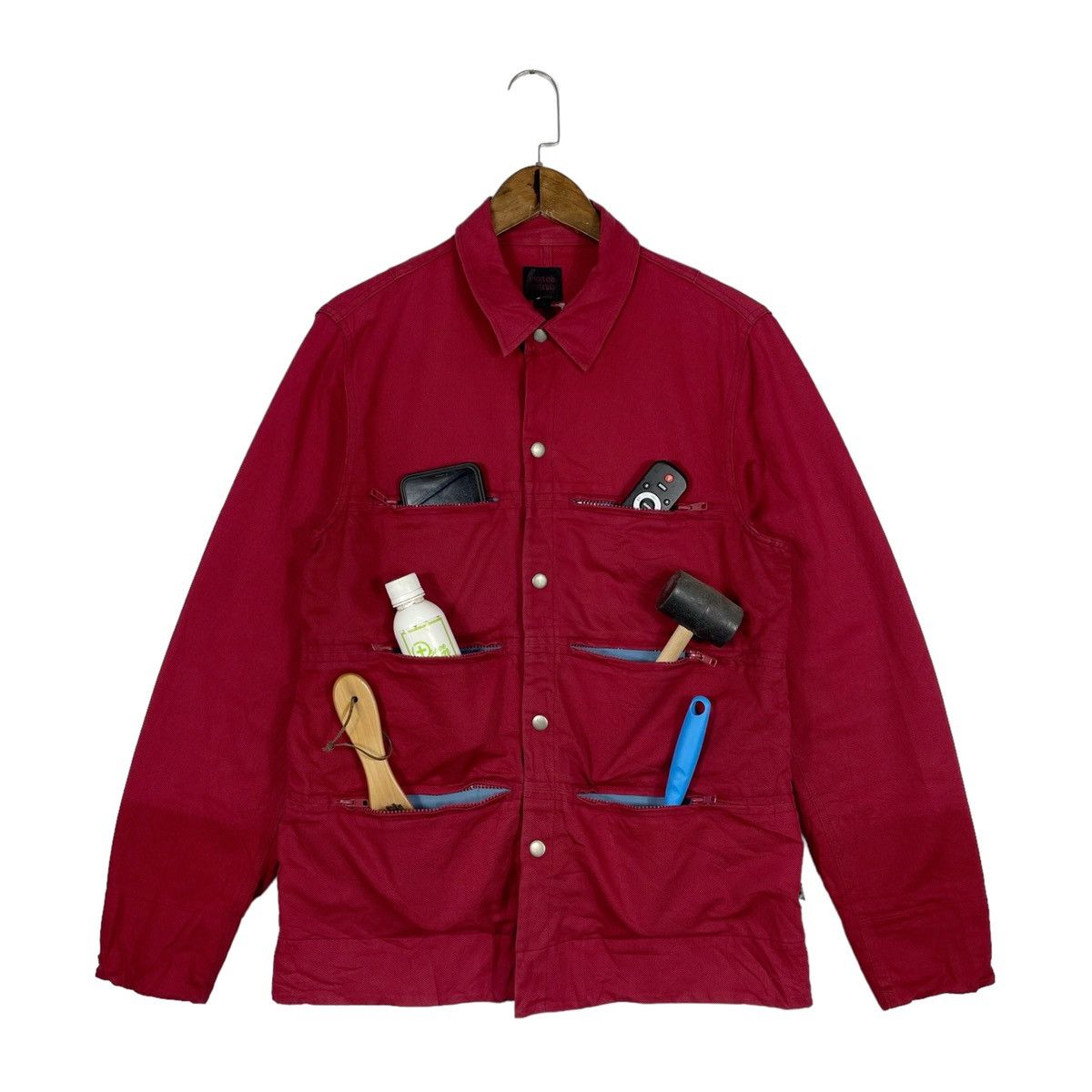 Custom Culture Multi Pocket Zipper Jacket