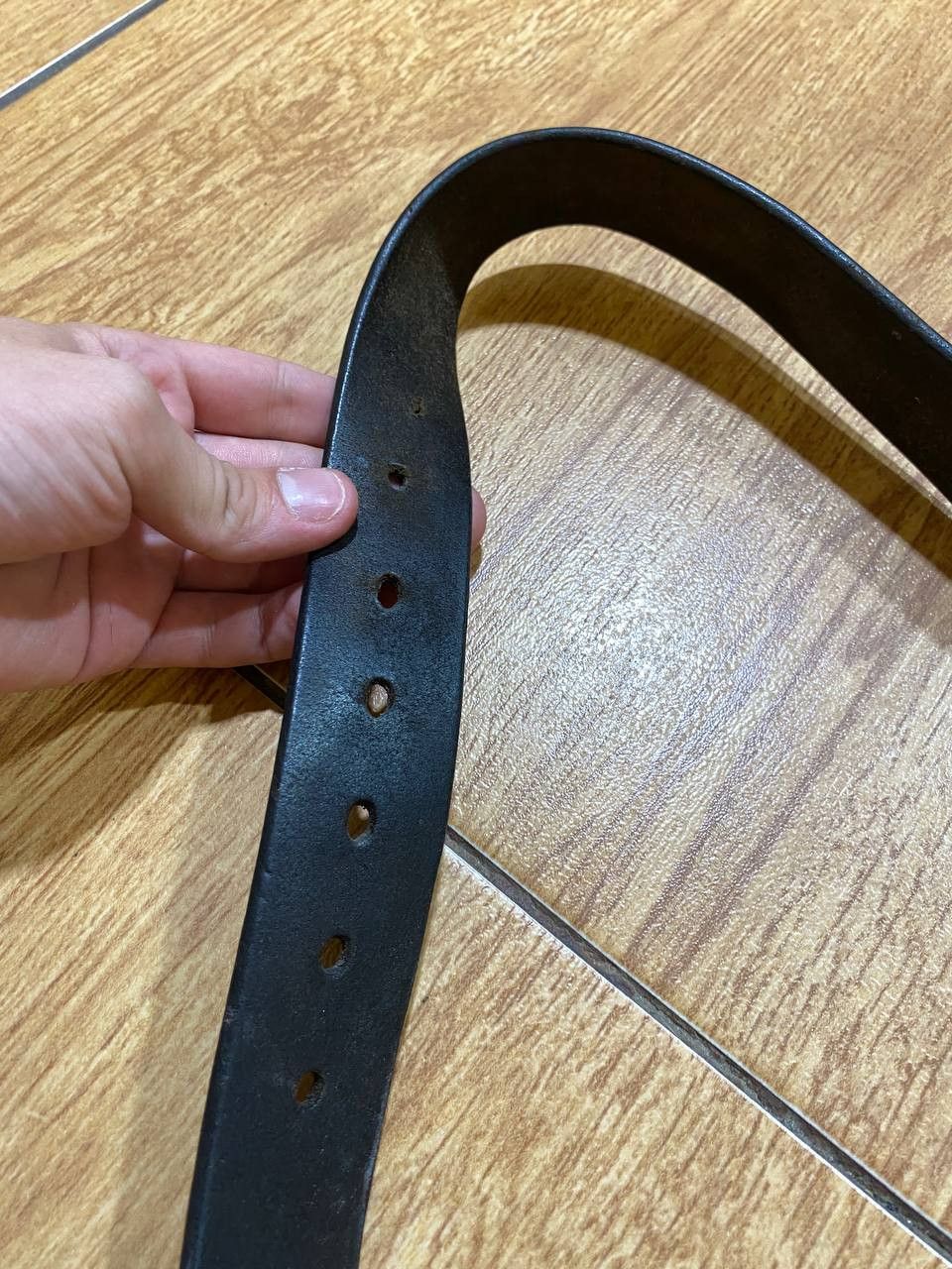 Harley Davidson Vintage Harley Davidson studded leather belt Size ONE SIZE - 14 Thumbnail