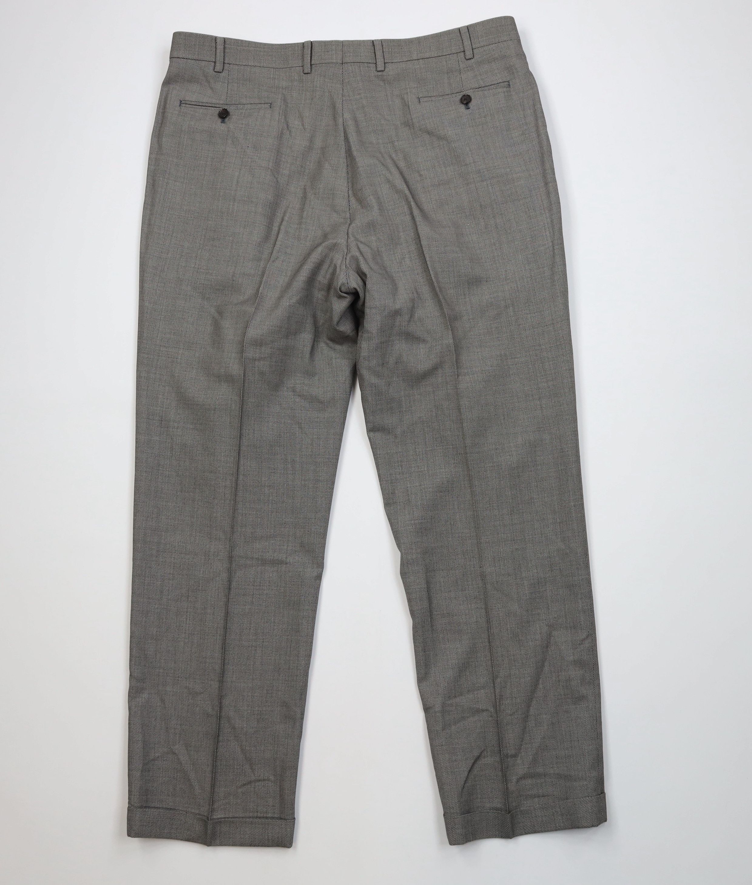 Vintage Ralph Lauren 3 Piece Wool Knit Suit Wedding Polka Dot Size 46L - 21 Thumbnail