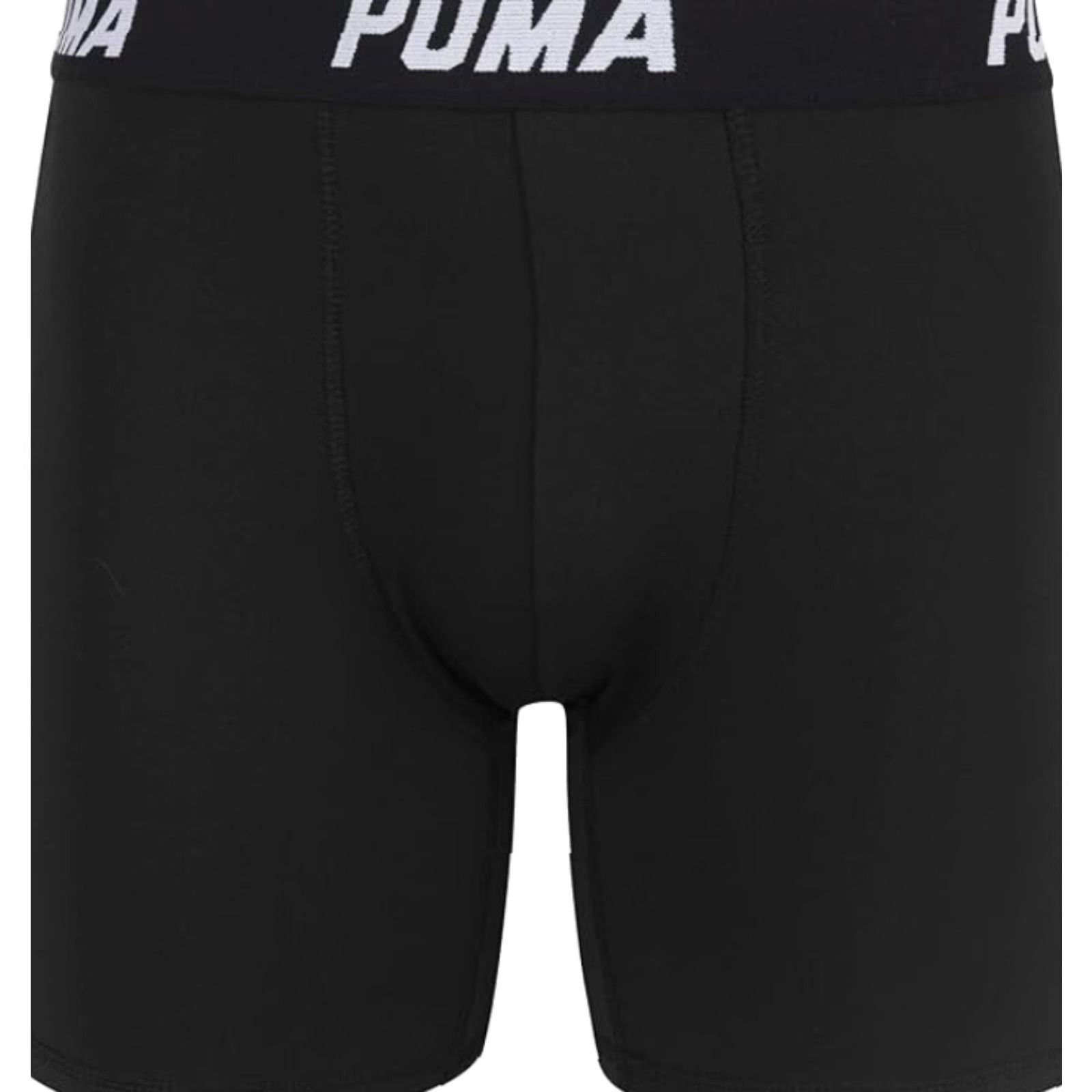 Puma PUMA Mens 3 Pack Performance Boxer Briefs Shirt Boxer Briefs Black Grey Small US Mens Size 36R - 4 Thumbnail
