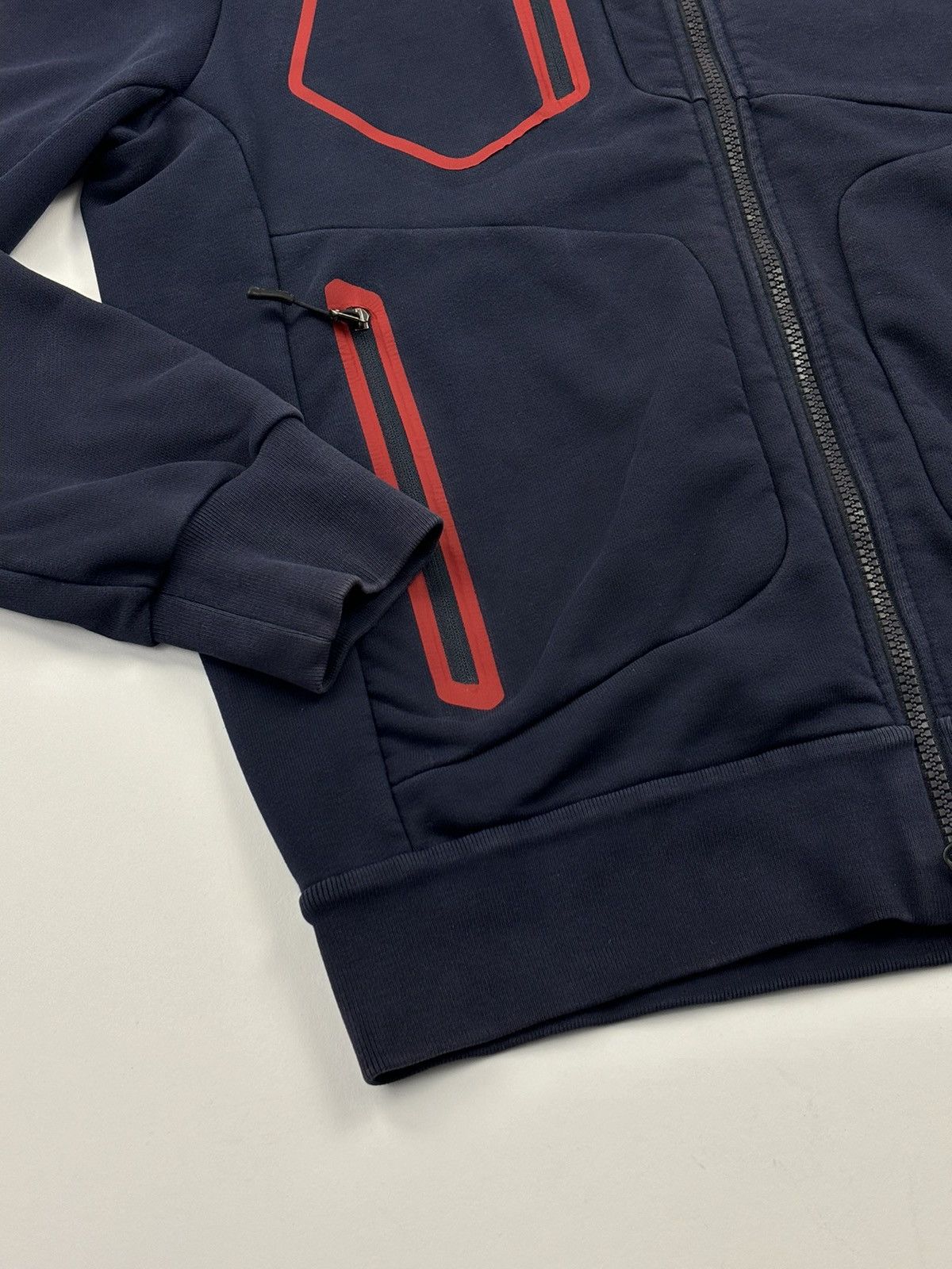 RLX Ralph Lauren × Vintage Navy Polo RLX Sport Ralph Lauren Tech Hoodie Size US M / EU 48-50 / 2 - 3 Thumbnail