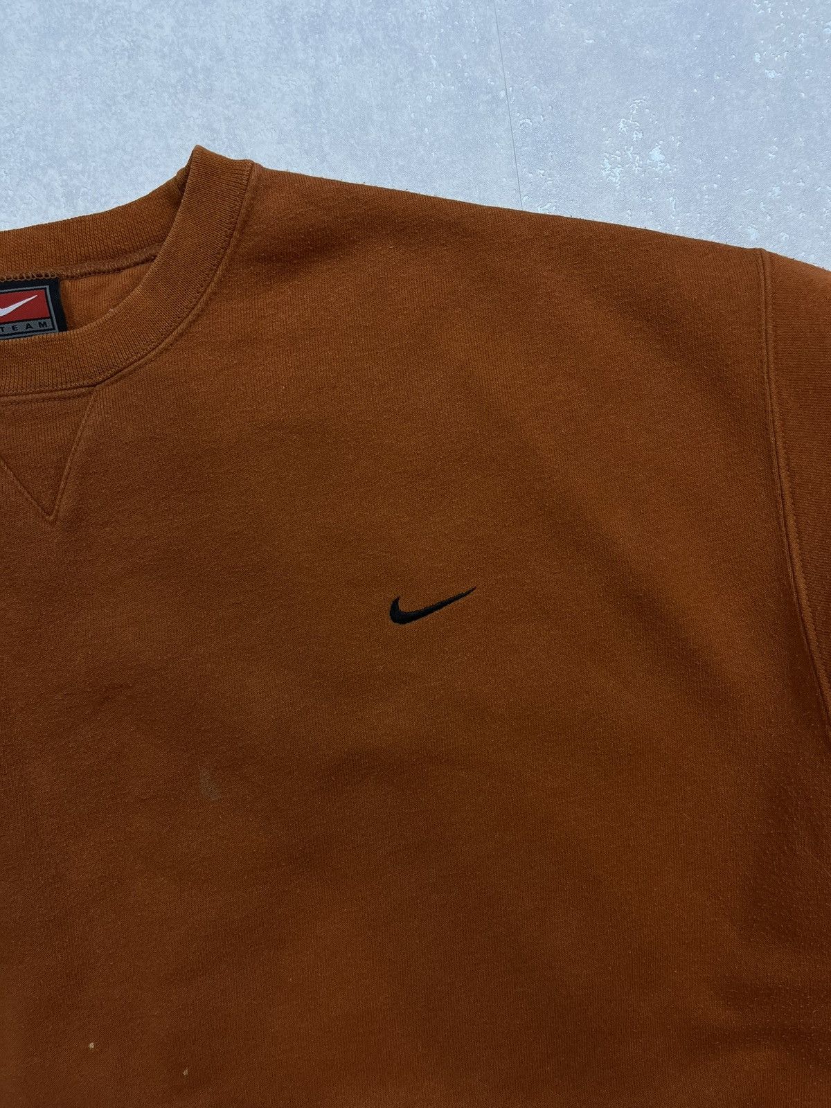 Nike × Vintage 90s Nike Swoosh Vintage Y2K Oversized Boxy Retro Sweatshirt Size US XL / EU 56 / 4 - 2 Thumbnail