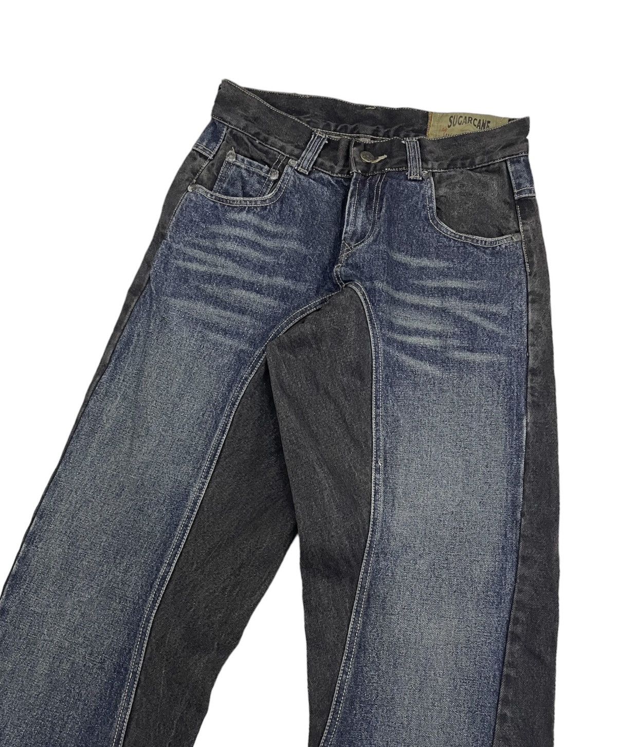 Vintage Sugarcane Japan Hybrid Jeans Distressed