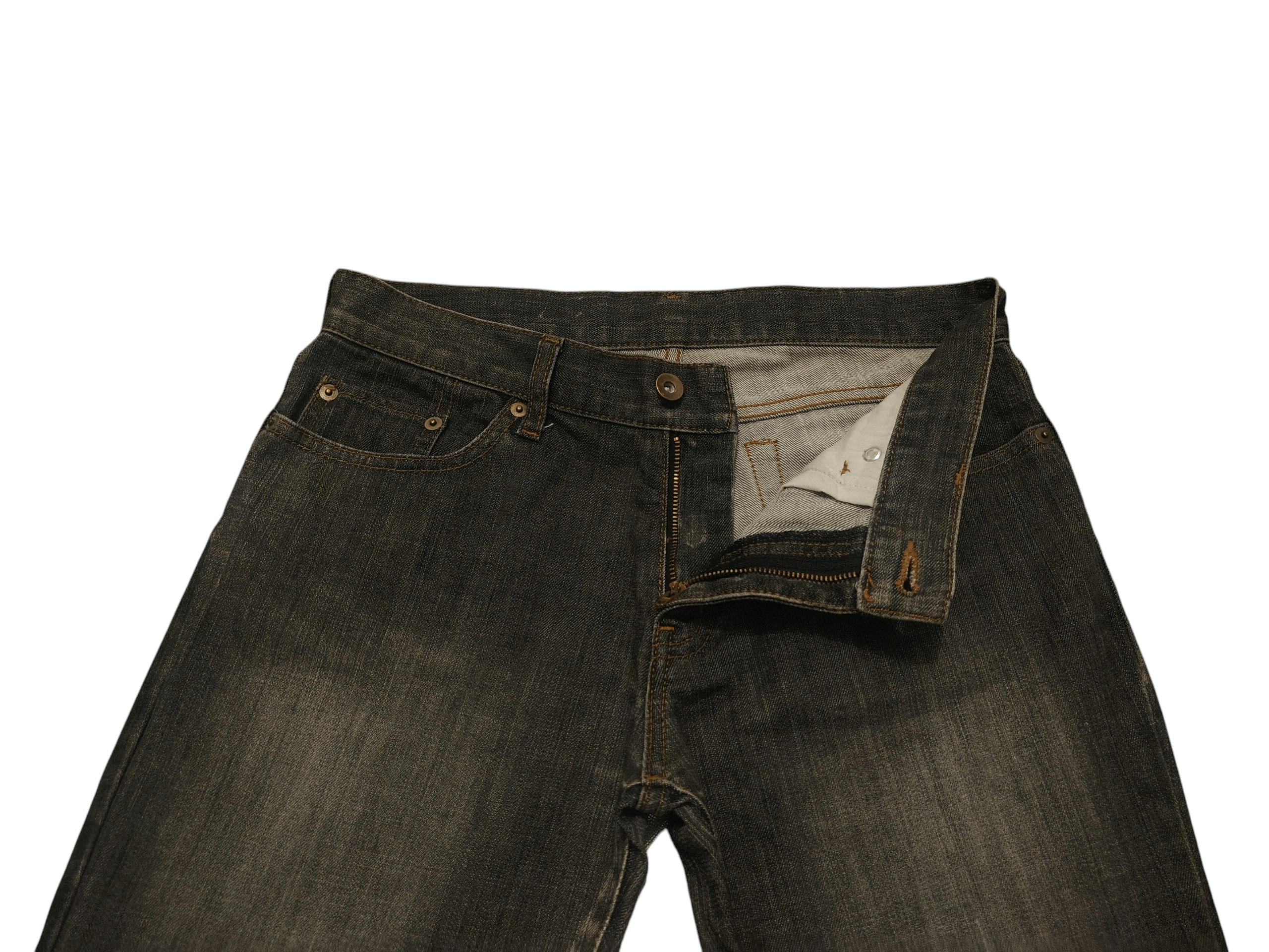 Undercover × Uniqlo Japanese uniqlo flare jeans distressed jeans rare lining Size US 30 / EU 46 - 6 Thumbnail