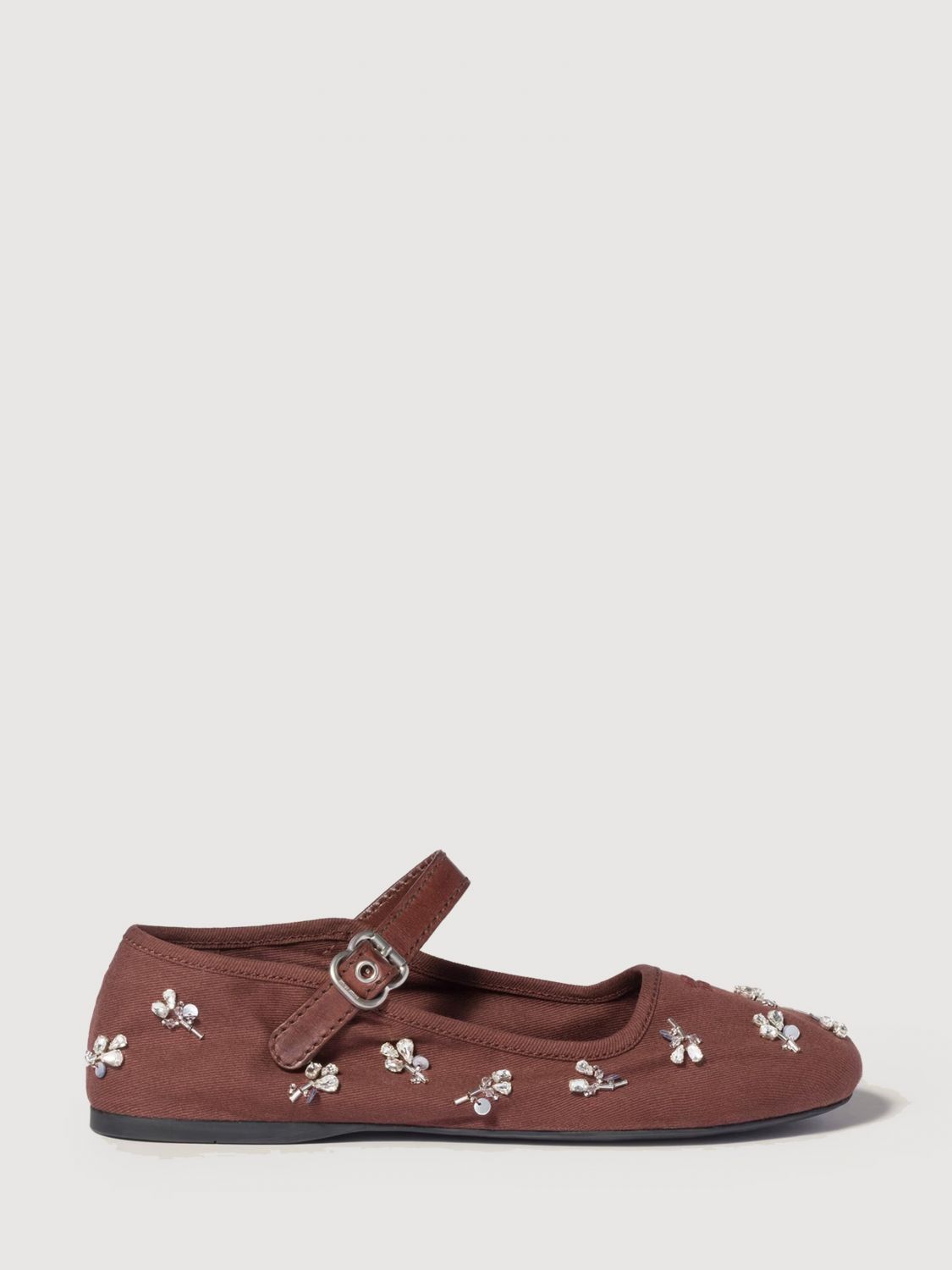 Miu Miu Miu Miu Ballet Flat Woman Brown Size US 6 / IT 36 - 1 Preview
