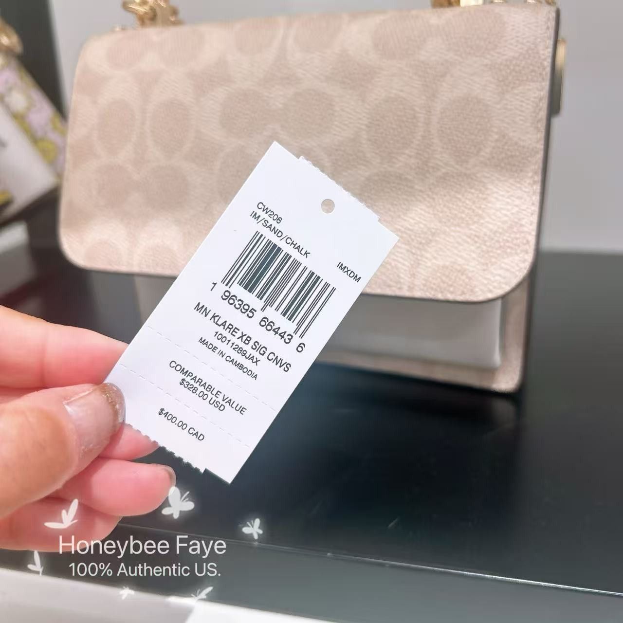 Coach Mini Klare Crossbody Bag In Signature Canvas CW206 Size ONE SIZE - 4 Thumbnail