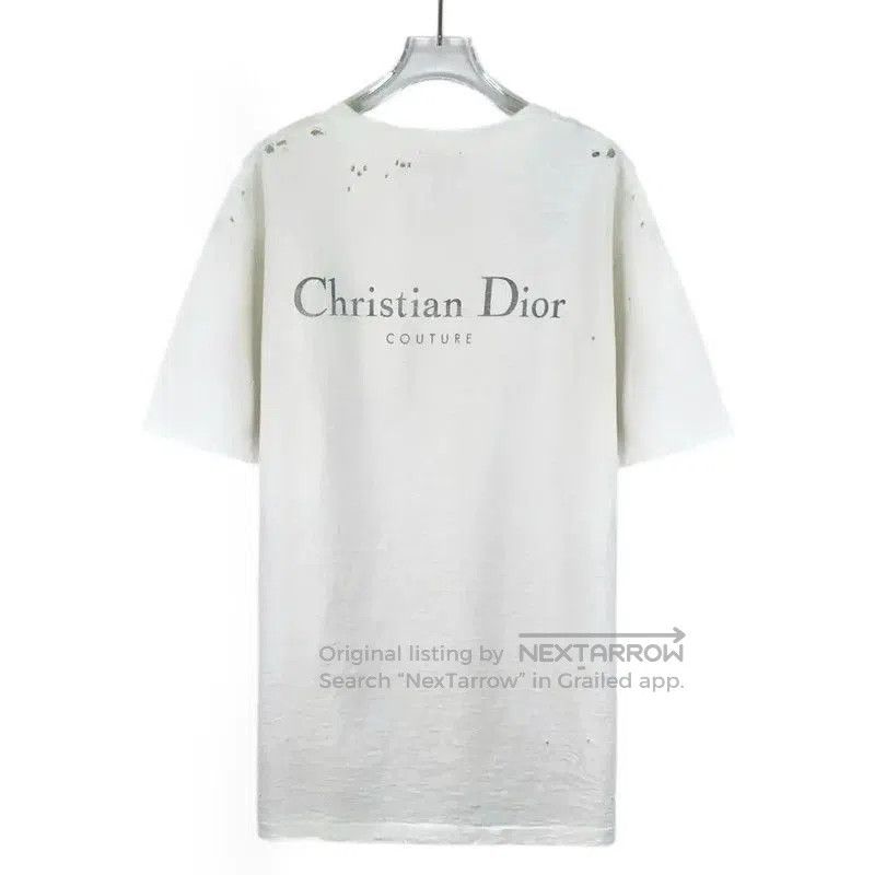 Dior Dior White Cotton Men's T-Shirt M Size . Size US M / EU 48-50 / 2 - 2 Thumbnail