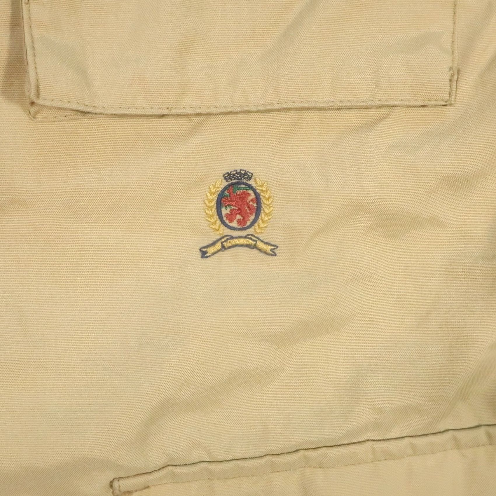 Tommy Hilfiger VTG Tommy Hilfiger Jacket Military Chore Coat XL Beige Nylon Canvas Long Regular Men Size US XL / EU 56 / 4 - 6 Thumbnail