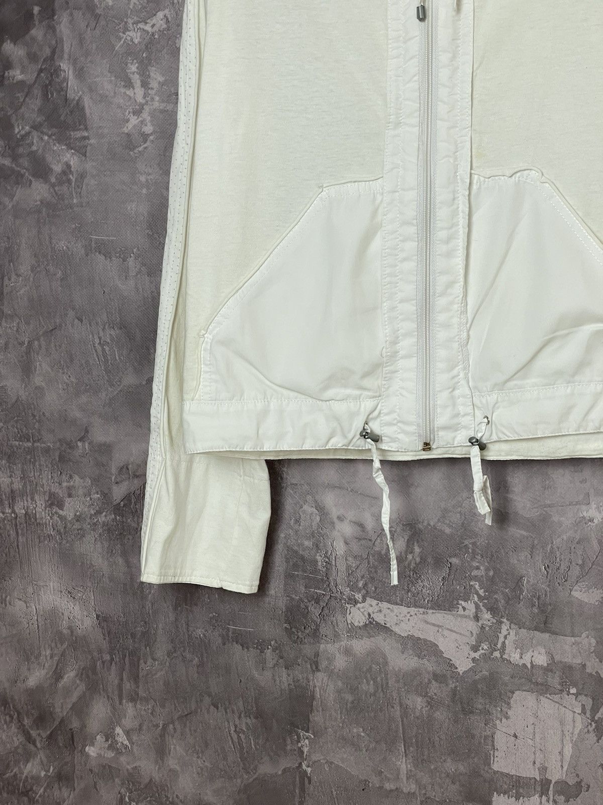 Nike × Nike ACG × Vintage Vintage Y2K Nike ACG hoodie zipper white outdoor Size M / US 6-8 / IT 42-44 - 5 Thumbnail