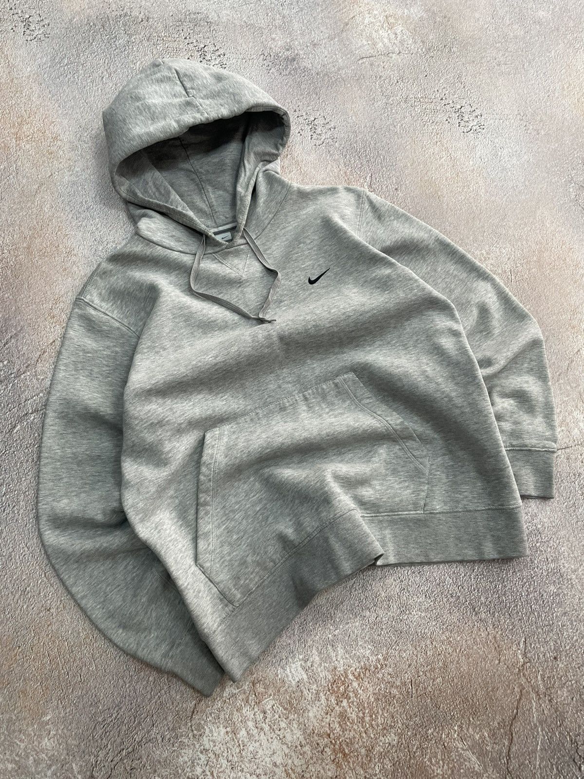 Nike Vintage Nike Small Swoosh Basic Hoodie Size US S / EU 44-46 / 1 - 1 Thumbnail