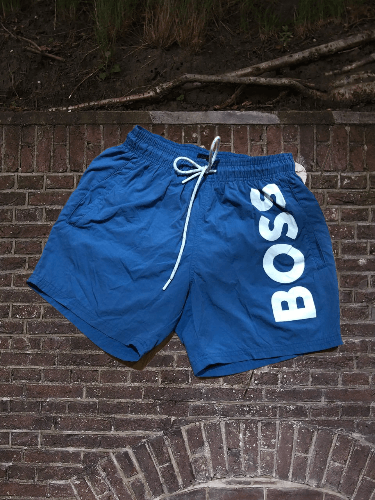 Hugo Boss blue HUGO BOSS Octopus swim shorts Size US 28 / EU 44 - 1 Thumbnail