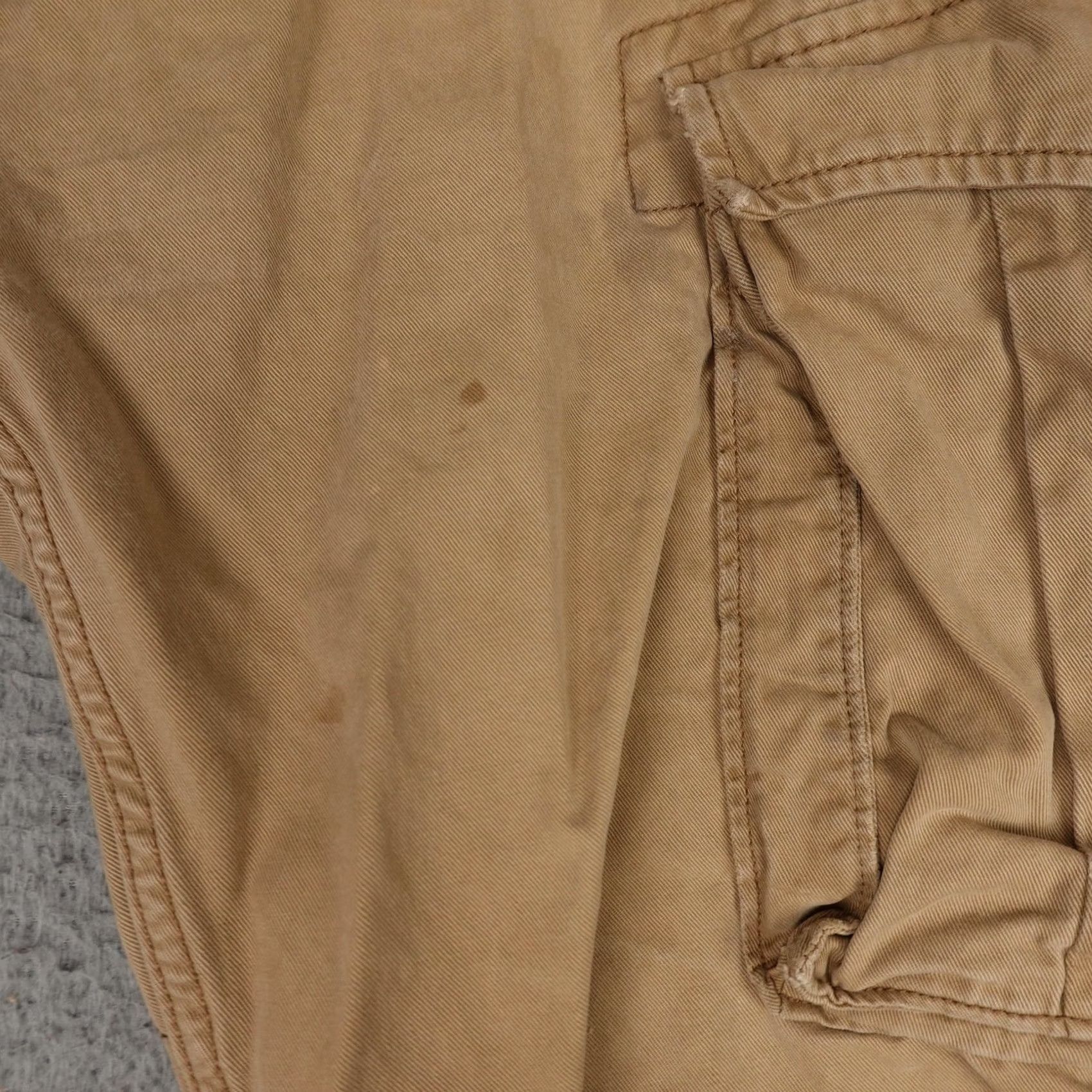 Levi's Levi's Pants Mens 36 Khaki Tan Cargo Utility Canvas Workwear Multi Pocket Grunge 90s Size US 36 / EU 52 - 6 Thumbnail