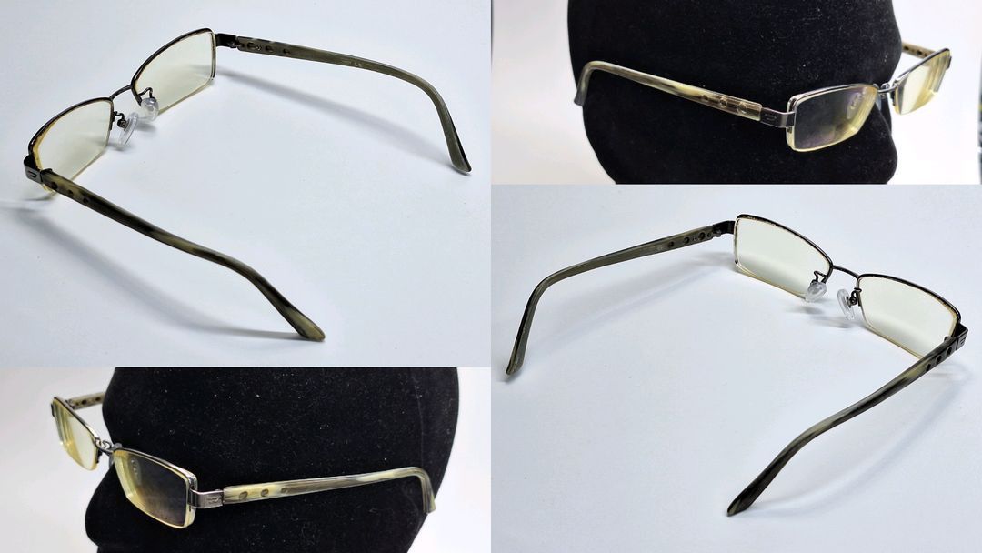 Diesel DIESEL DV-3508J Titanium Half-Rim Glasses Japan Made Mint Size ONE SIZE - 7 Thumbnail