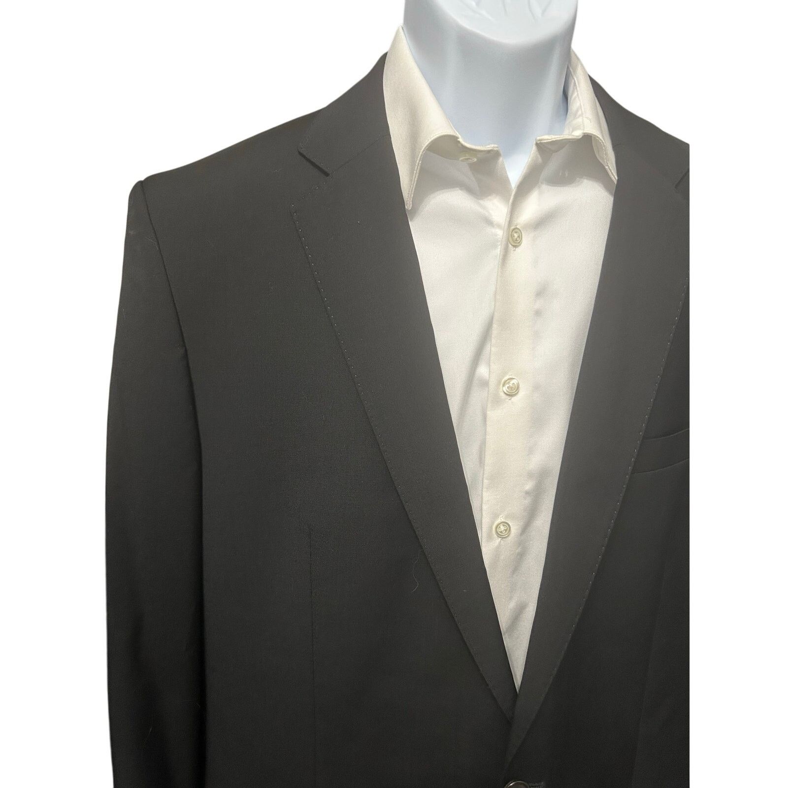 Hugo Boss Hugo Boss The Jam/Sharp Black Slim Fit Blazer 46L Size 46L - 6 Thumbnail