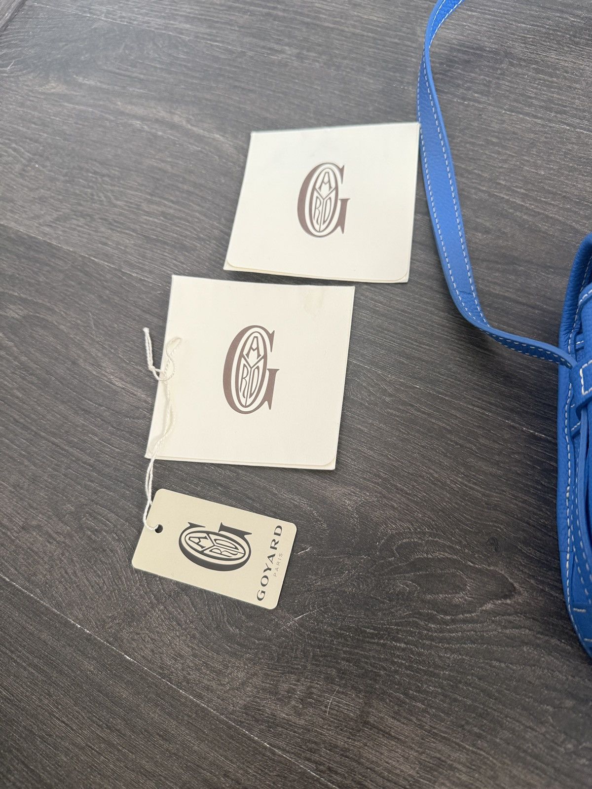 Goyard Goyard belvedere pm blue messenger Size ONE SIZE - 2 Thumbnail