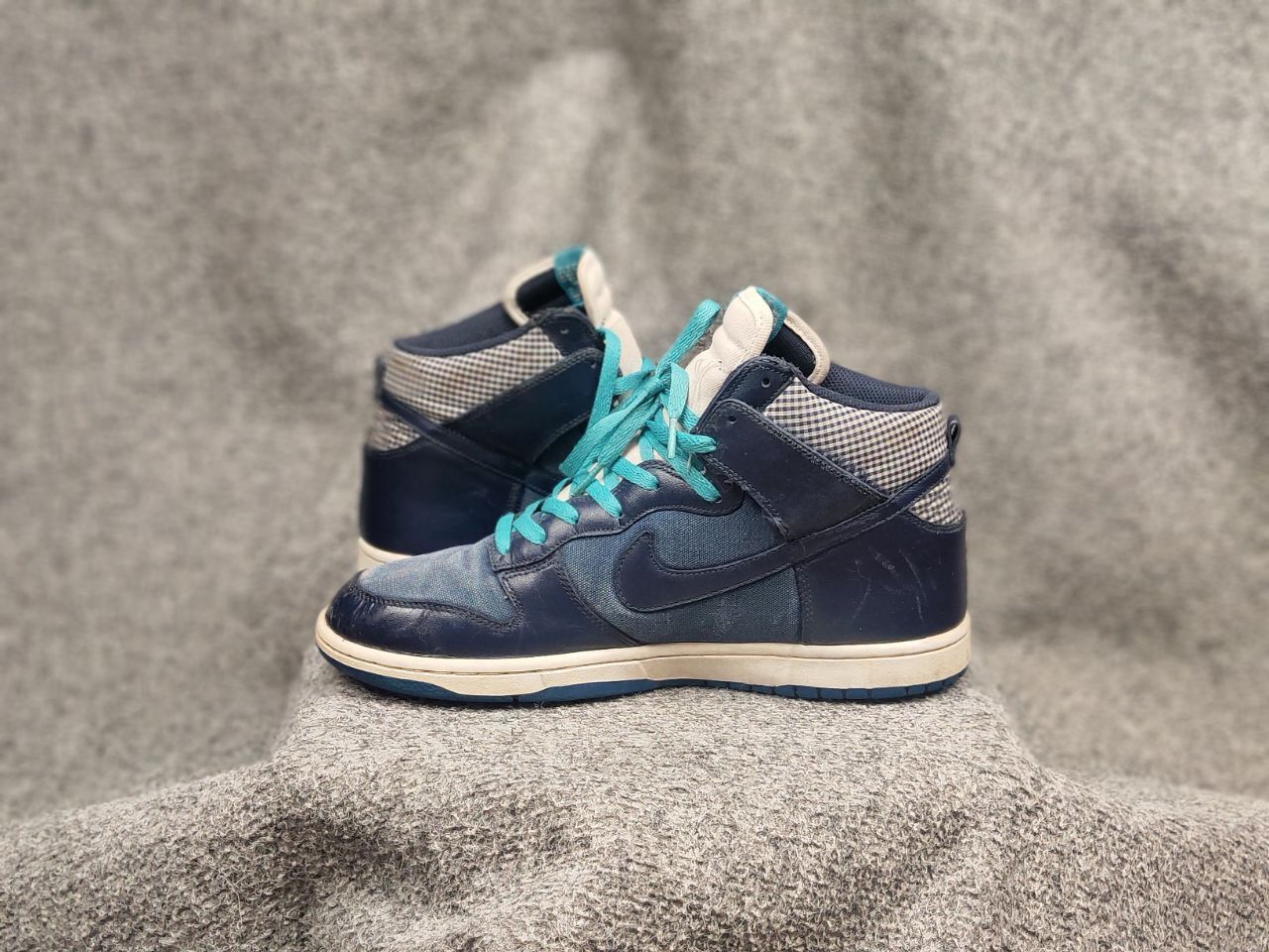Nike Nike Dunk High Jd Sports combined fabric Vintage Sneakers Size US 11 / EU 44 - 6 Thumbnail