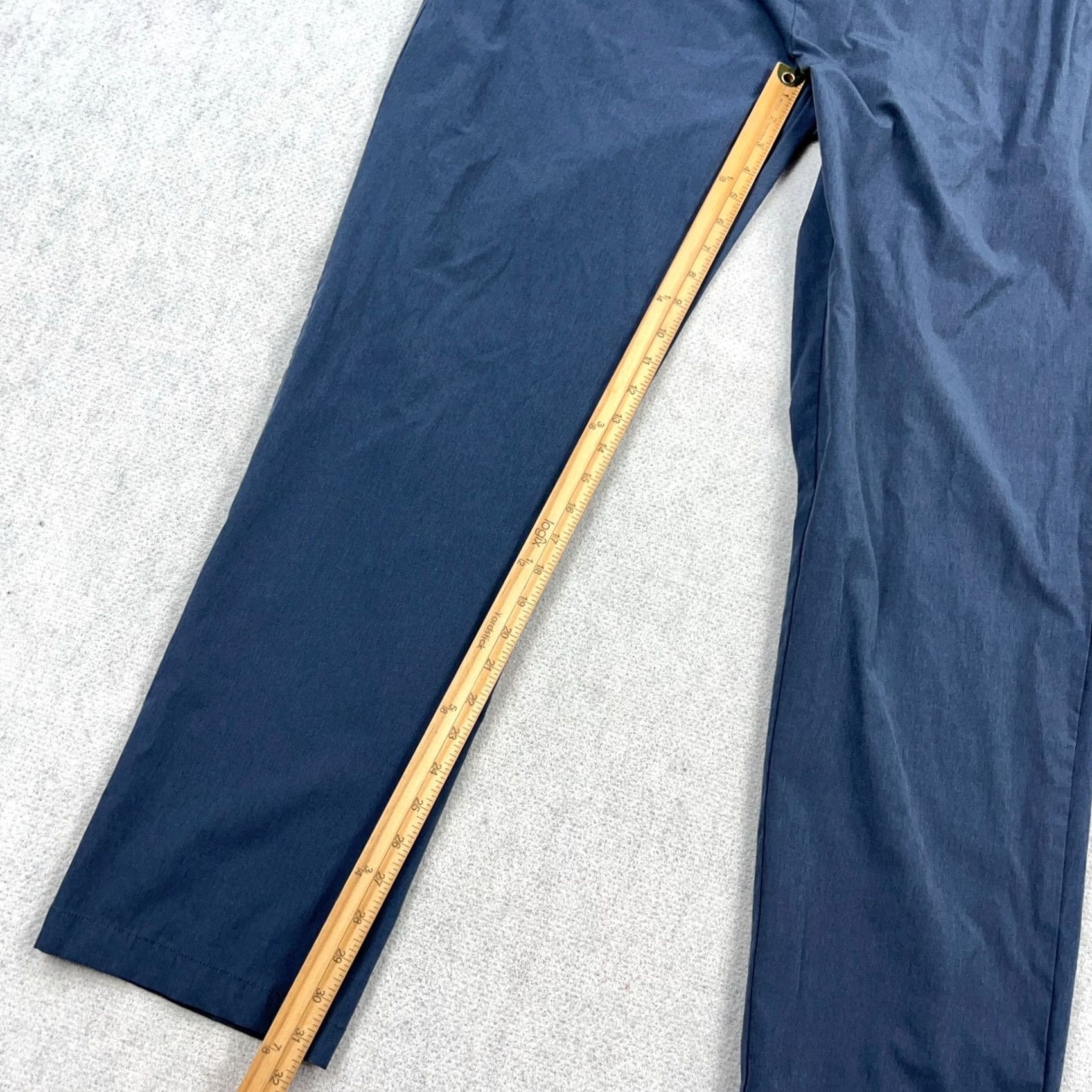 Vintage Kona Pants Adult 38x32 Navy Blue Performance Wicking Straight Leg Mens Size US 38 / EU 54 - 6 Thumbnail