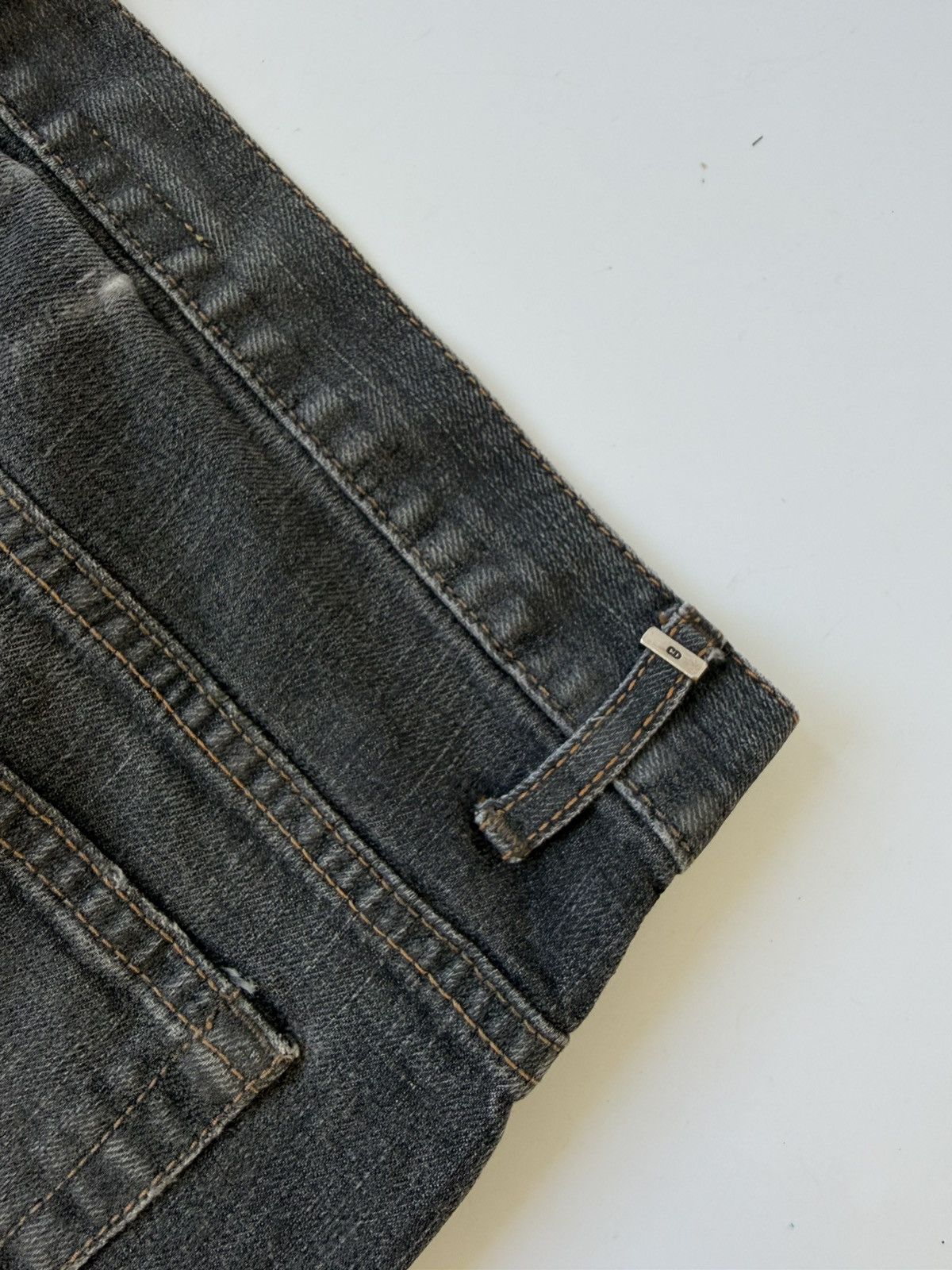 Dior Dior Homme Black Washed Jeans Size US 31 - 9 Thumbnail