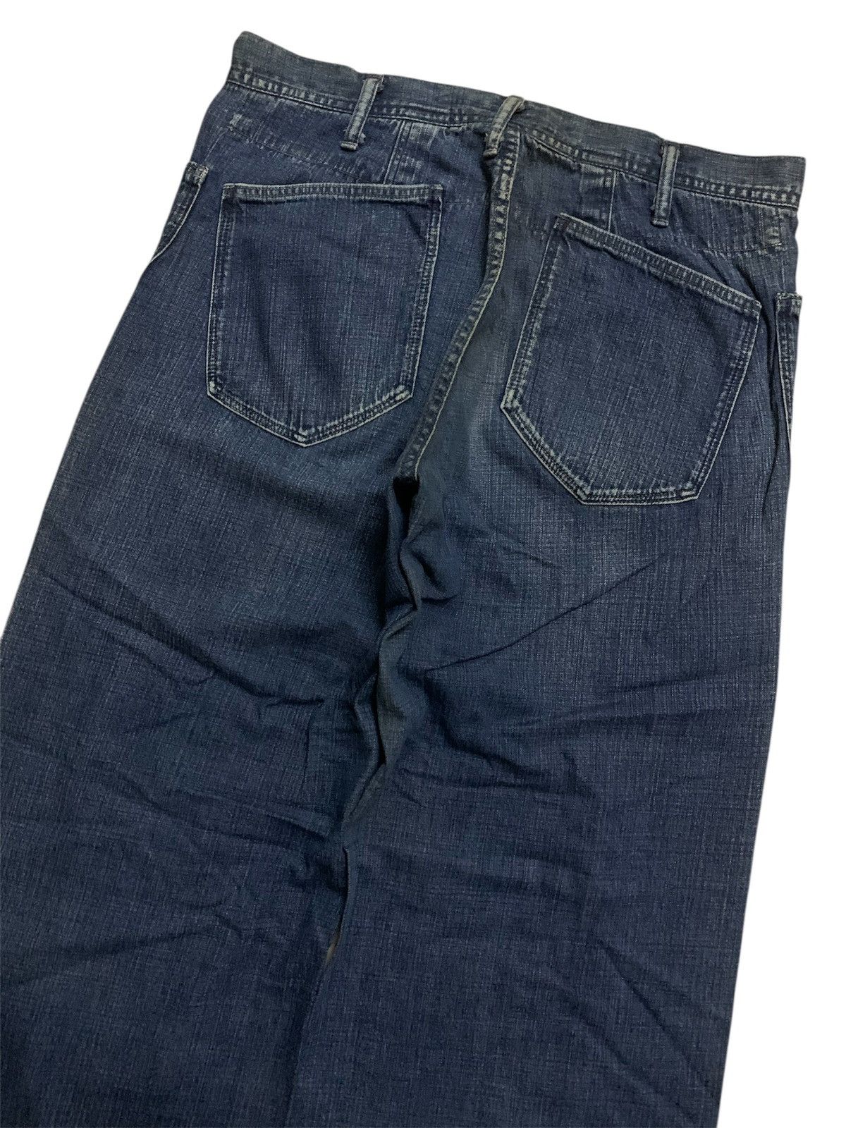 45rpm 💥Vintage 45rpm Indigo Blue Wide Pant Size 30" / US 8 / IT 44 - 5 Thumbnail