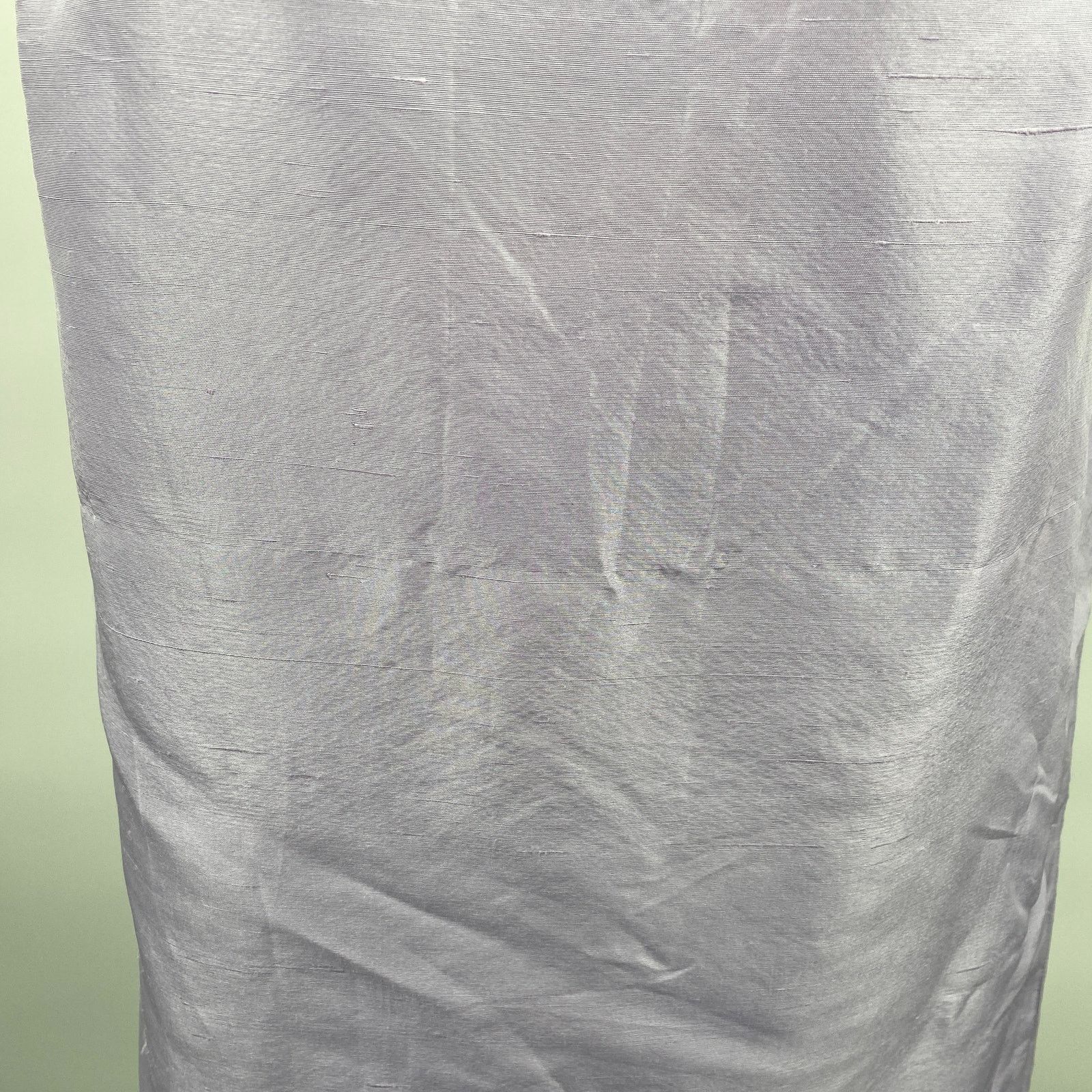 Vintage Vintage Y2k Ralph Lauren Raw Silk Mini Dress Strapless Lilac Size M / US 6-8 / IT 42-44 - 3 Thumbnail