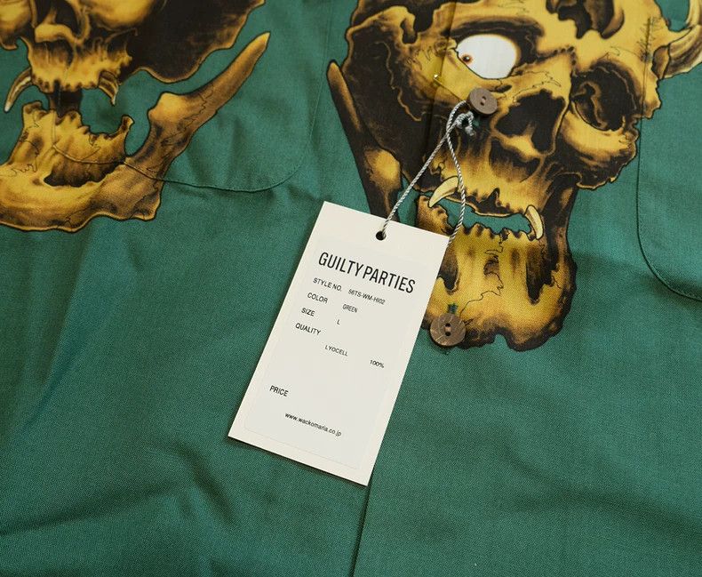 Wacko Maria Wacko maria 56 Tattoo Shirt 21aw Short Sleeve Shirt Size US L / EU 52-54 / 3 - 4 Thumbnail
