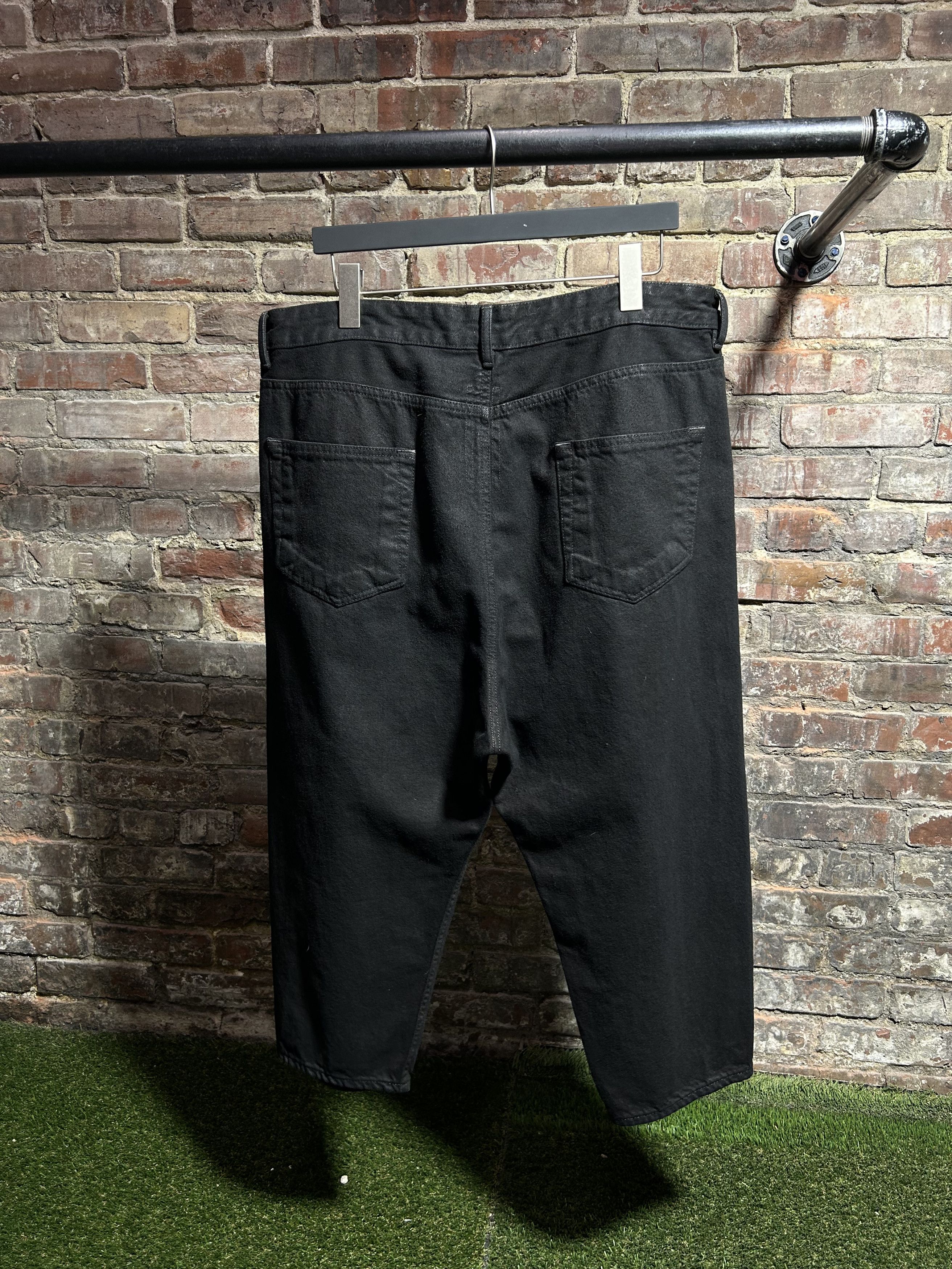 Rick Owens Drkshdw Rick Owens DRKSHDW Cropped Denim Size US 36 / EU 52 - 2 Thumbnail