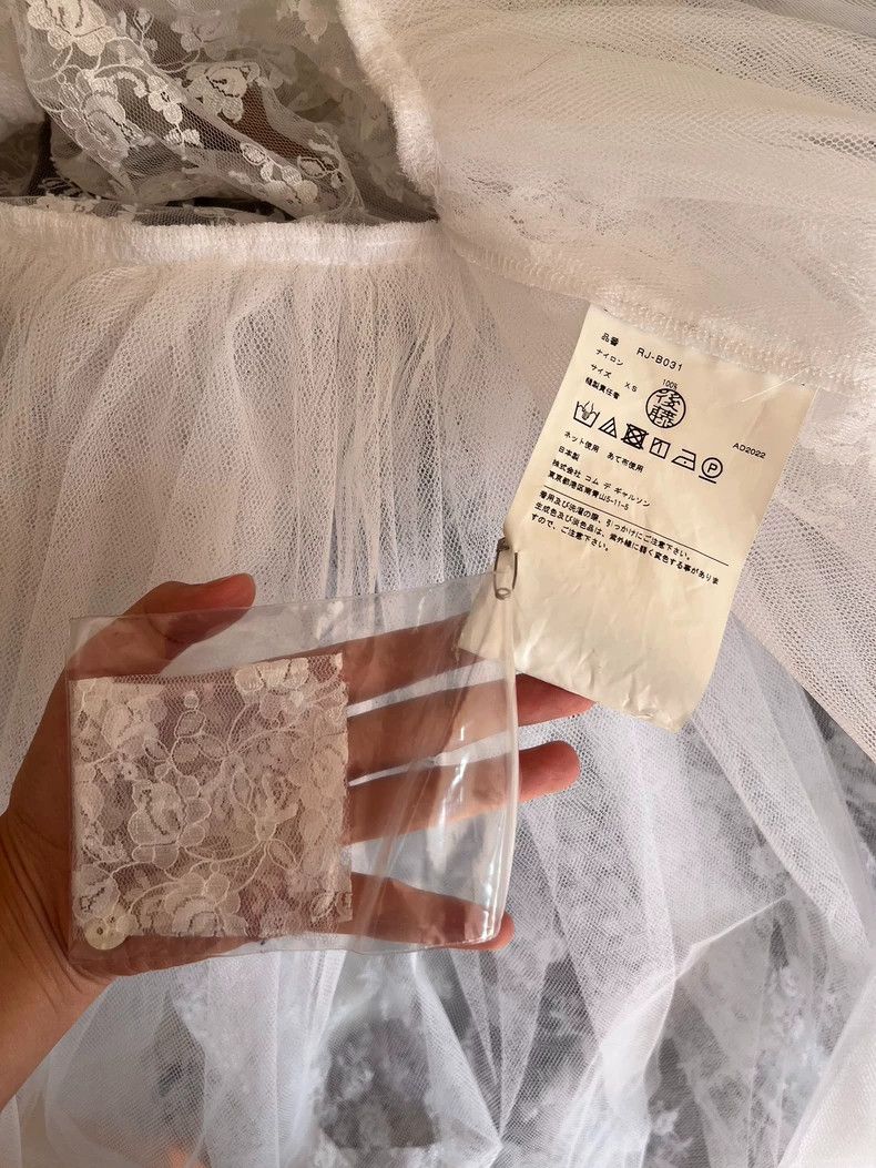 Comme des Garcons Comme Des Garcons White lace dress 2502-Nextarrow Size XS / US 0-2 / IT 36-38 - 3 Thumbnail