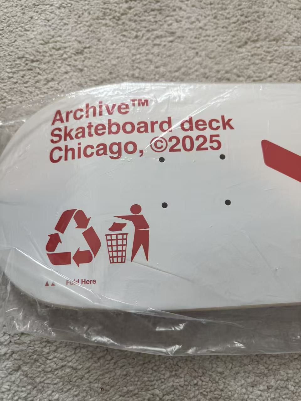 Virgil Abloh Virgil Abloh Archives X Colette X Skateboard Vaa Brand New Size ONE SIZE - 2 Thumbnail