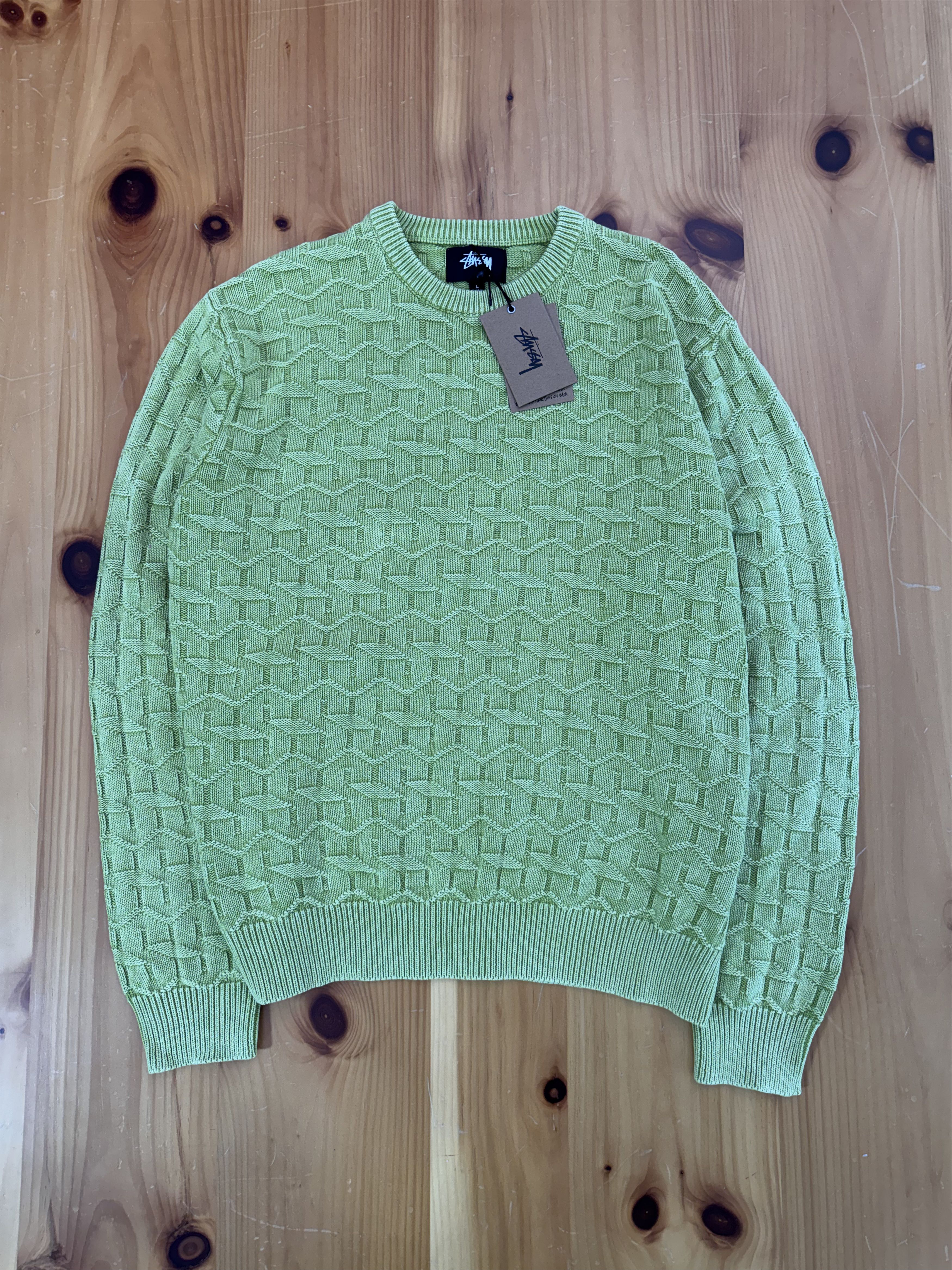 Stussy Stussy S Logo Knit Sweater Size US L / EU 52-54 / 3 - 1 Thumbnail