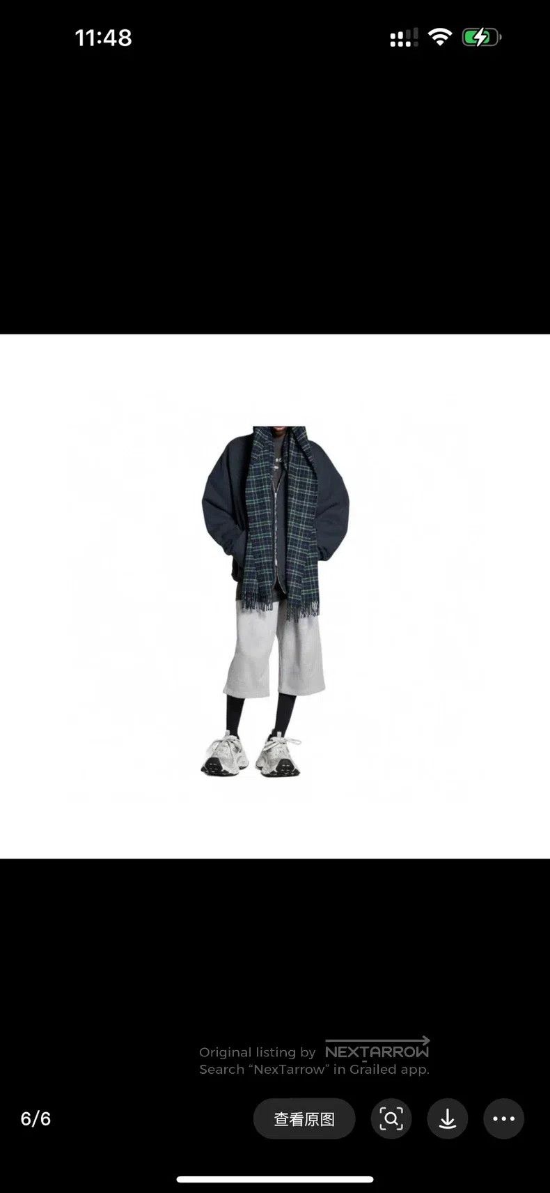 Balenciaga Balenciaga Scarf hooded faux two-piece hoodie sweatshirt Size US S / EU 44-46 / 1 - 7 Thumbnail