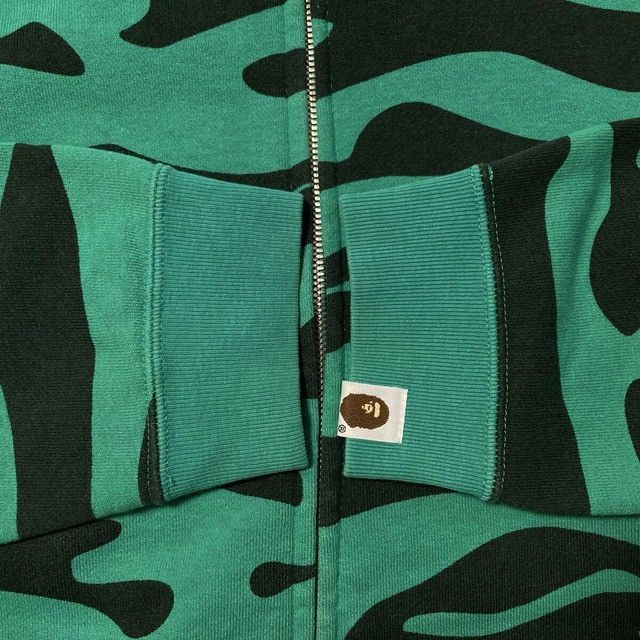 Bape BAPE Green Fish Full Zip Hoodie a bathing ape NIGO Size US L / EU 52-54 / 3 - 8 Thumbnail