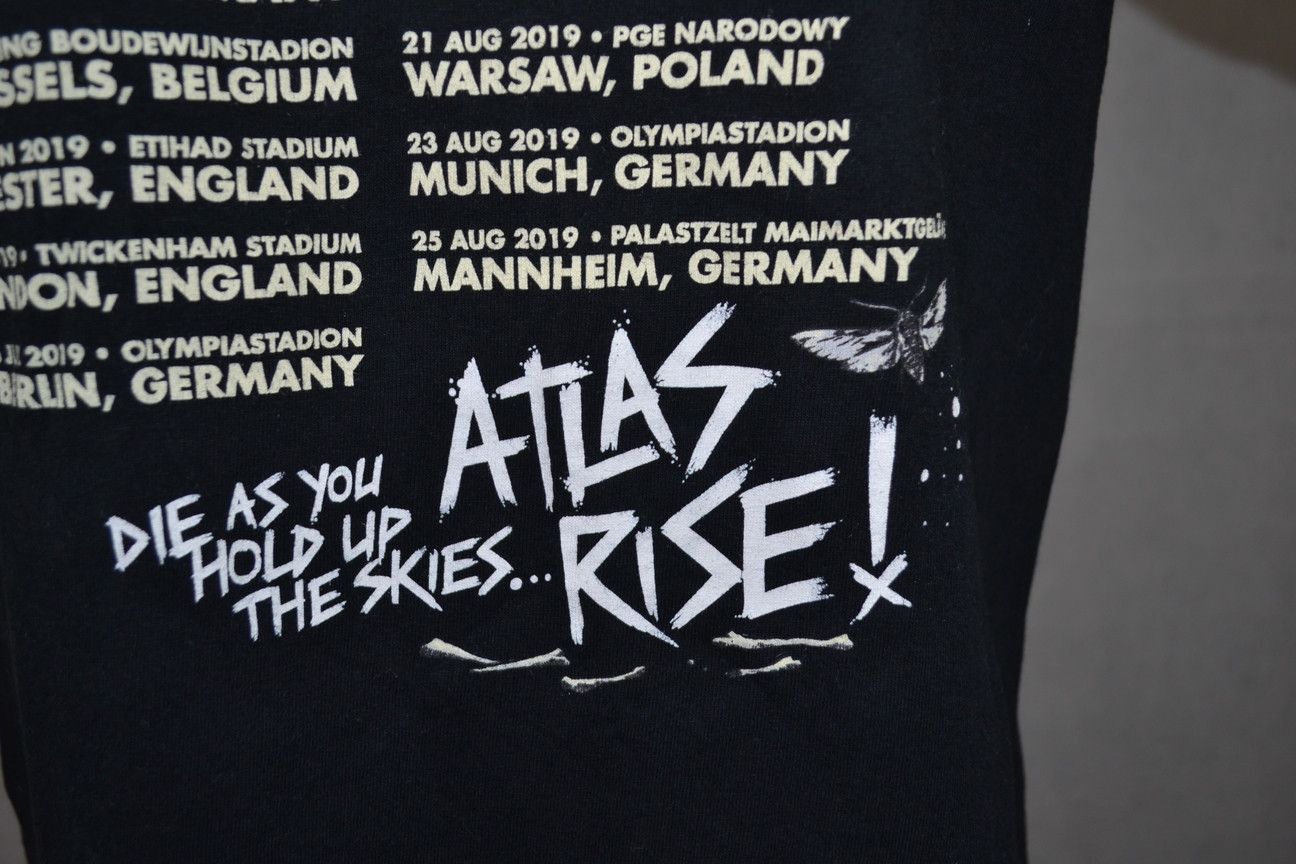 Band Tees × Metallica × Vintage Metallica Europe Awakens 2019 Heavy Metal Rock T-shirt Size US M / EU 48-50 / 2 - 5 Thumbnail
