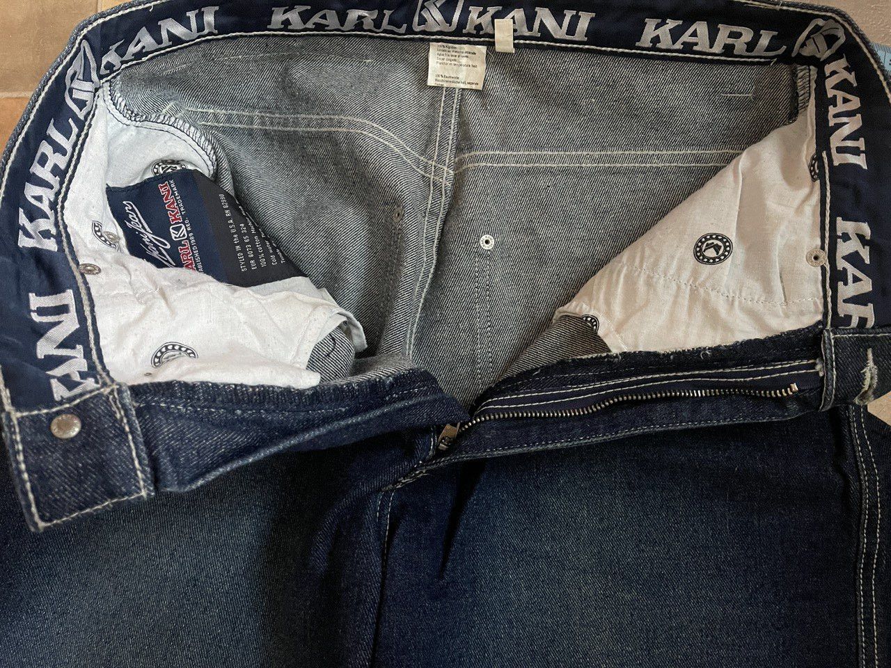 Karl Kani KARL KANI jeans, baggy, vintage Kani jeans, 90s hip hop W 32 Size US 32 / EU 48 - 5 Thumbnail