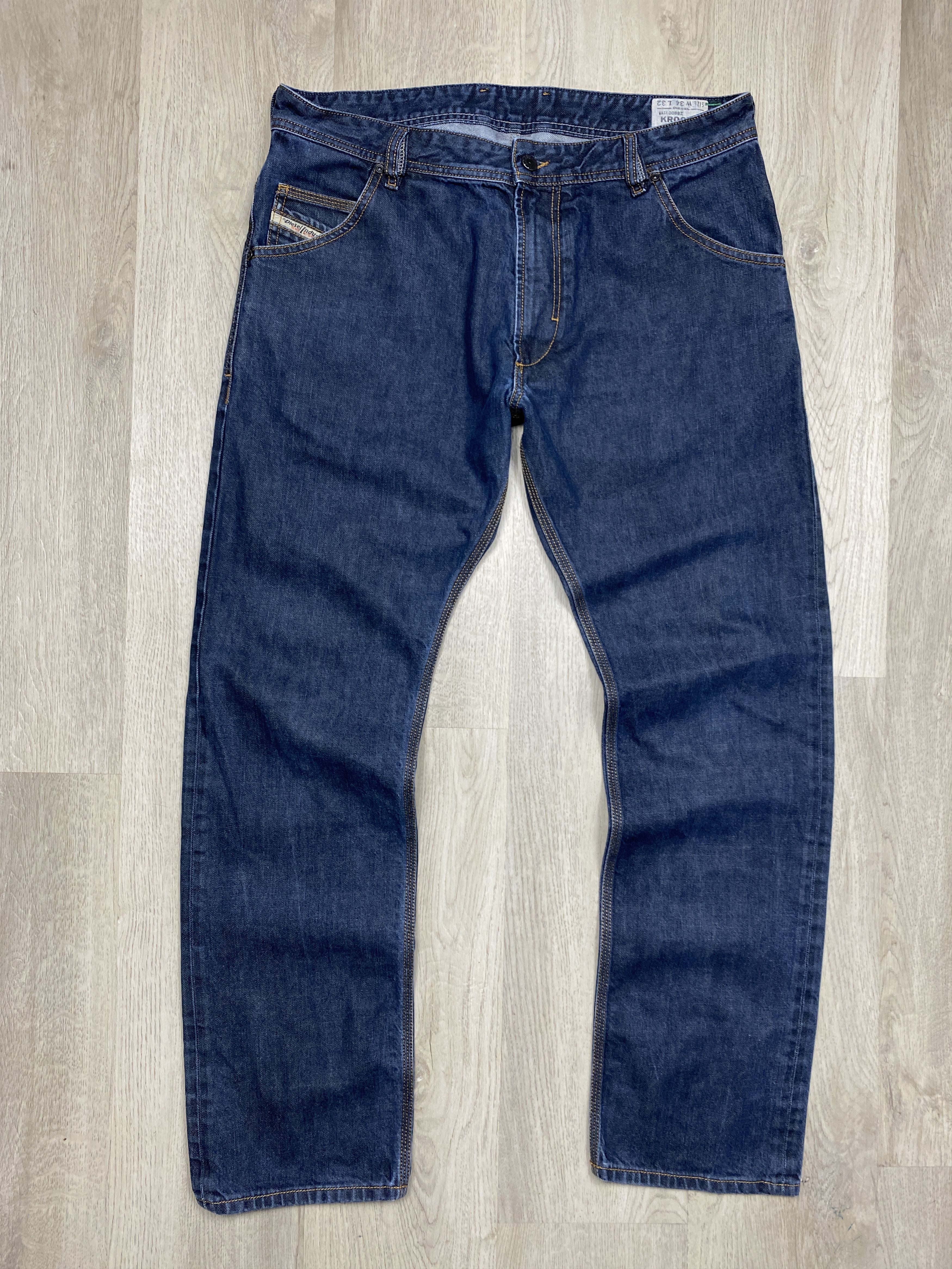 Diesel Diesel Krooley Vintage Mens Denim Pants Jeans Size US 34 / EU 50 - 1 Thumbnail