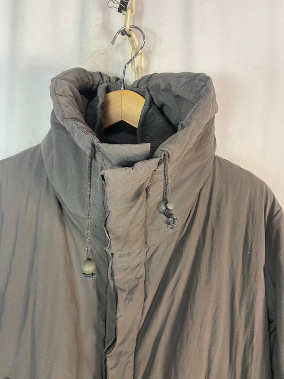 Designer × Issey Miyake × Japanese Brand Unisex🔥Plantation button up turtleneck jacket Size US M / EU 48-50 / 2 - 3 Thumbnail
